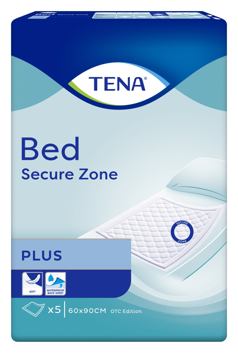 TENA Bed Plus paladziņi 60x90cm, 5 gab. - Produkta attēls 