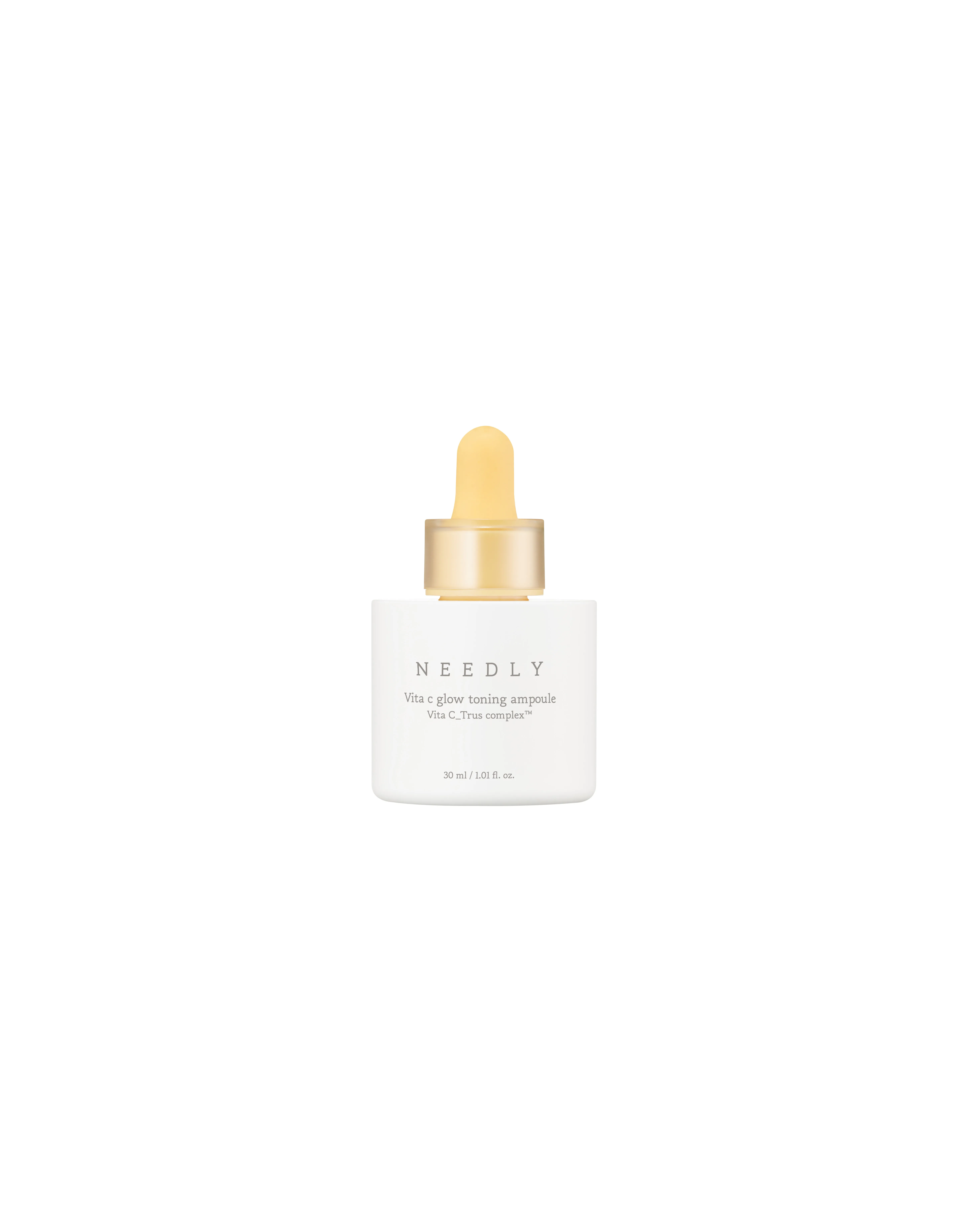 NEEDLY VITA C TONING ampulas serums sejai 30 ml - Produkta attēls 