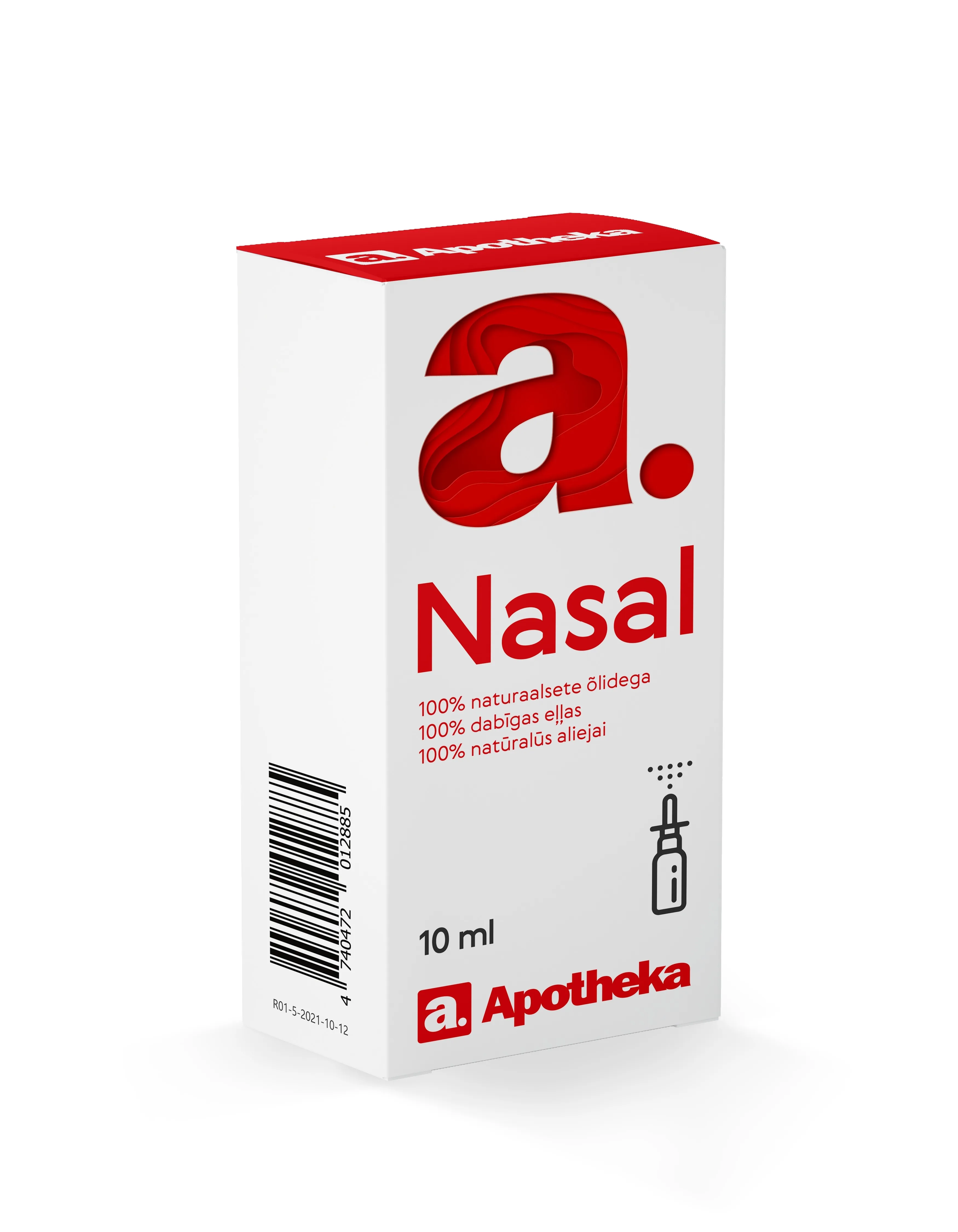 APOTHEKA deguna aerosols ar ēteriskajām eļļām, 10 ml - Produkta attēls 
