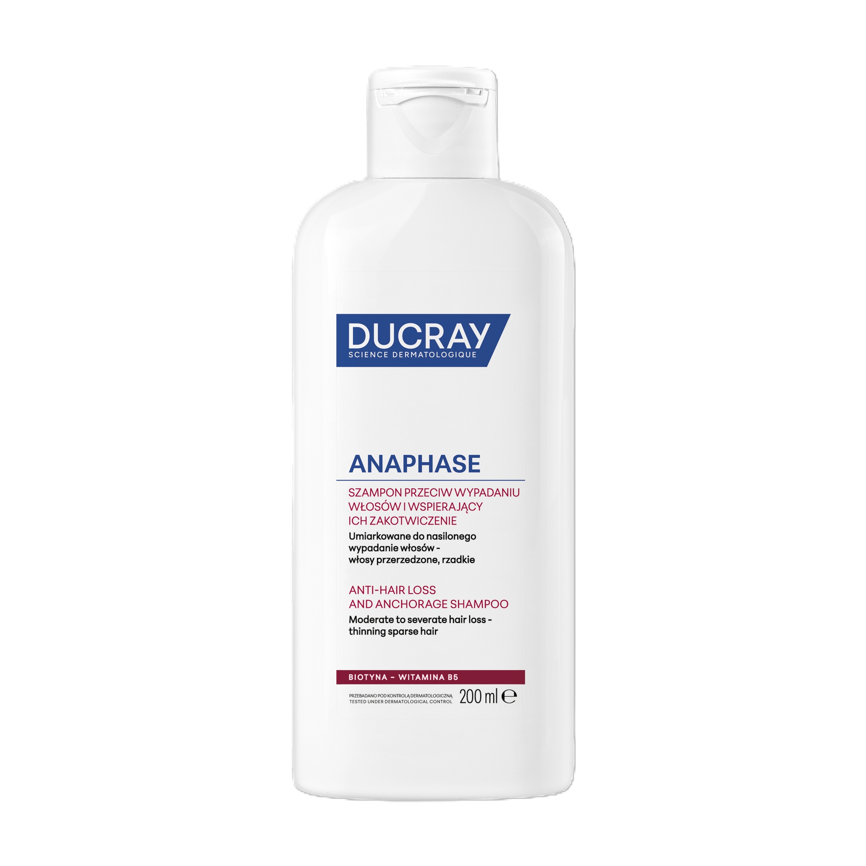 DUCRAY Anaphase+ Chronic šampūns, 200 ml - Produkta attēls 