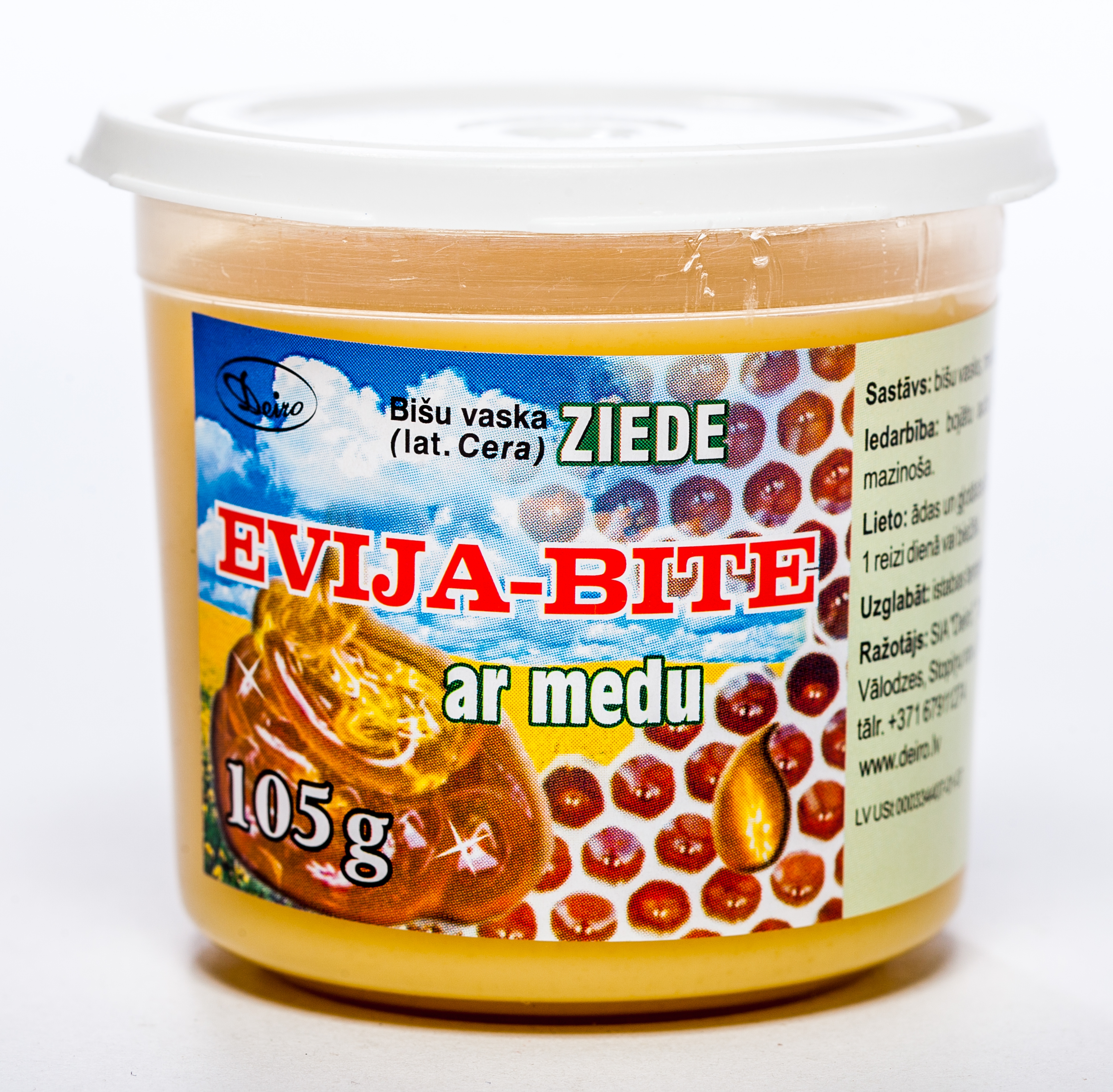 EVIJA-BITE ZIEDE AR MEDU 105G - Produkta attēls 