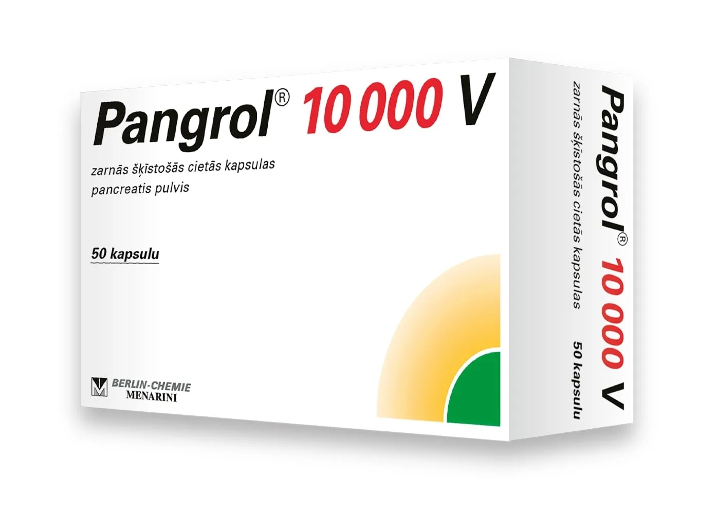 PANGROL 10000 CPS N50  (BLISTERIS) - Produkta attēls 