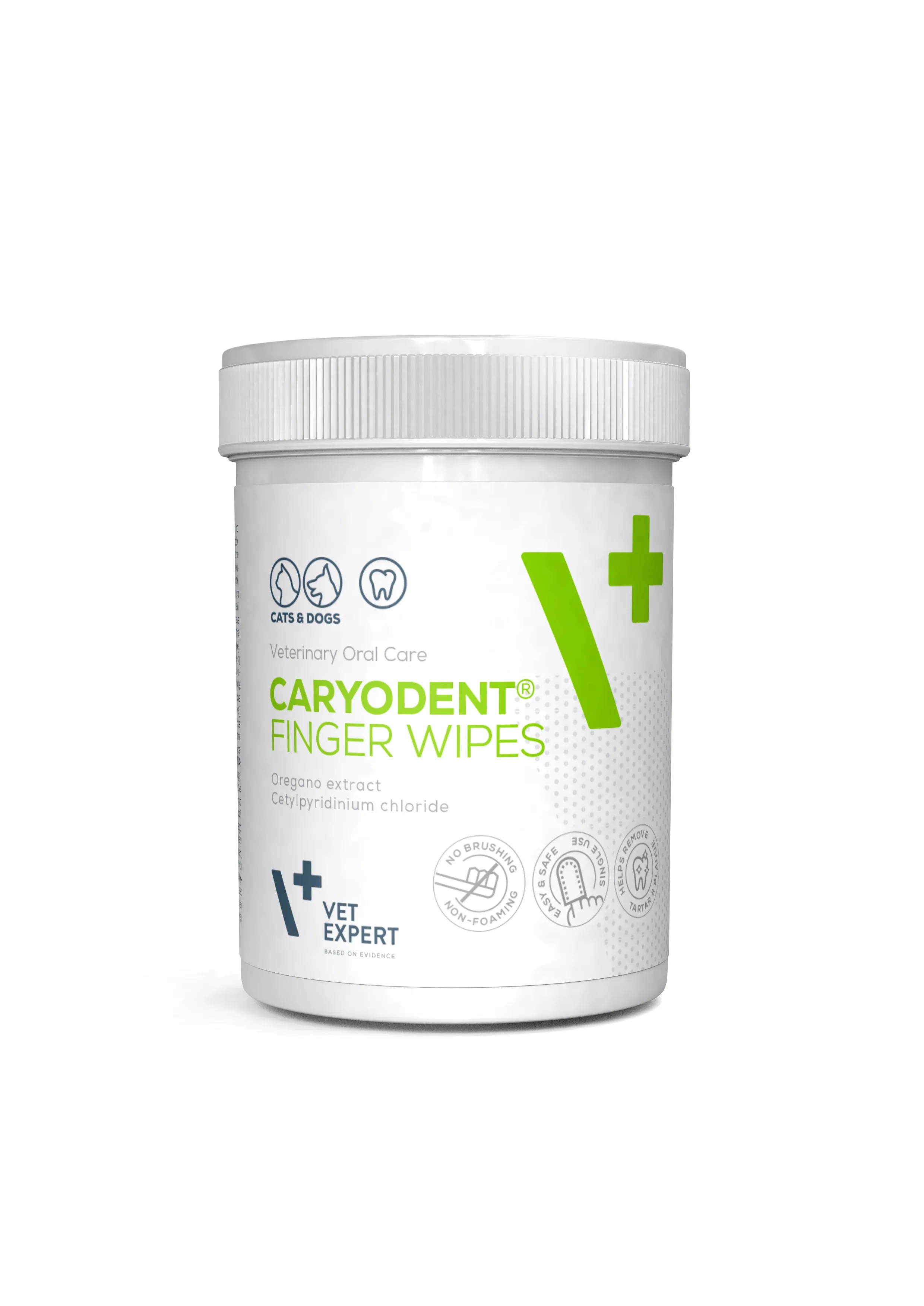 VE CARYODENT SALVETES (UZ PIRKSTA) ZOBU KOPŠ N50 - Produkta attēls 