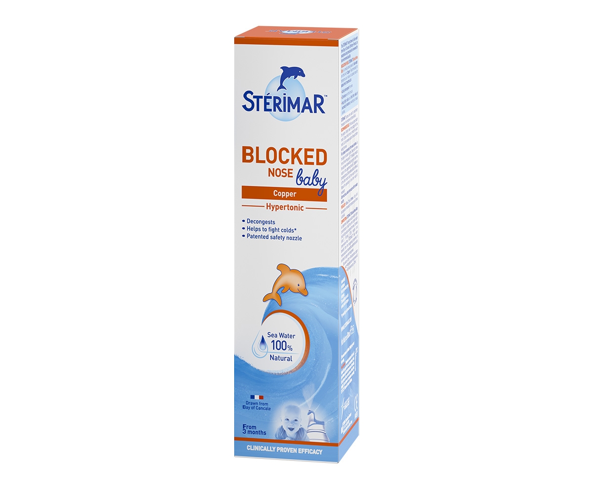 STERIMAR Baby Blocked Nose sprejs, 50 ml - Produkta attēls 