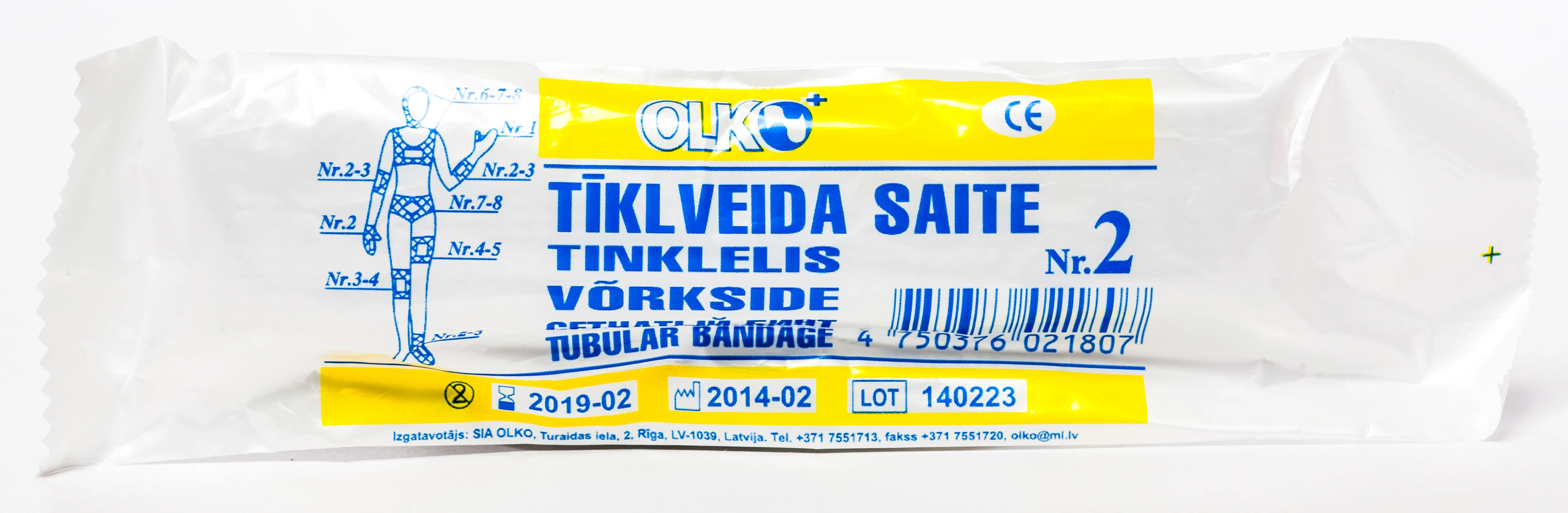 SAITE TĪKLVEIDA NR2 (OLKO) - Produkta attēls 