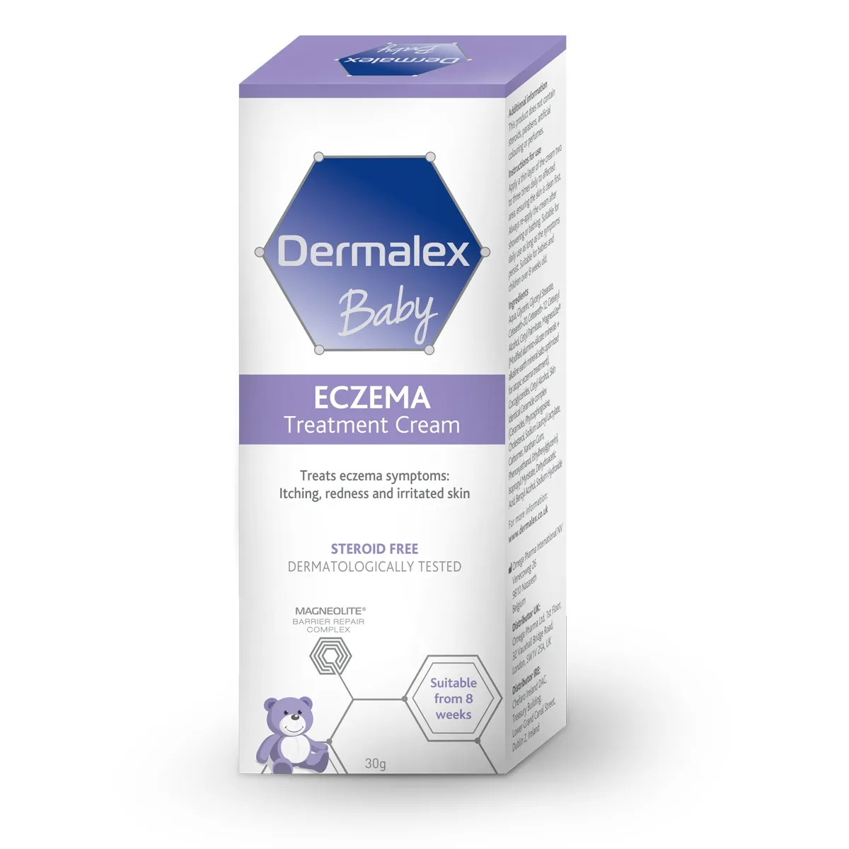 DERMALEX Baby Eczema krēms, 30 g - Produkta attēls 