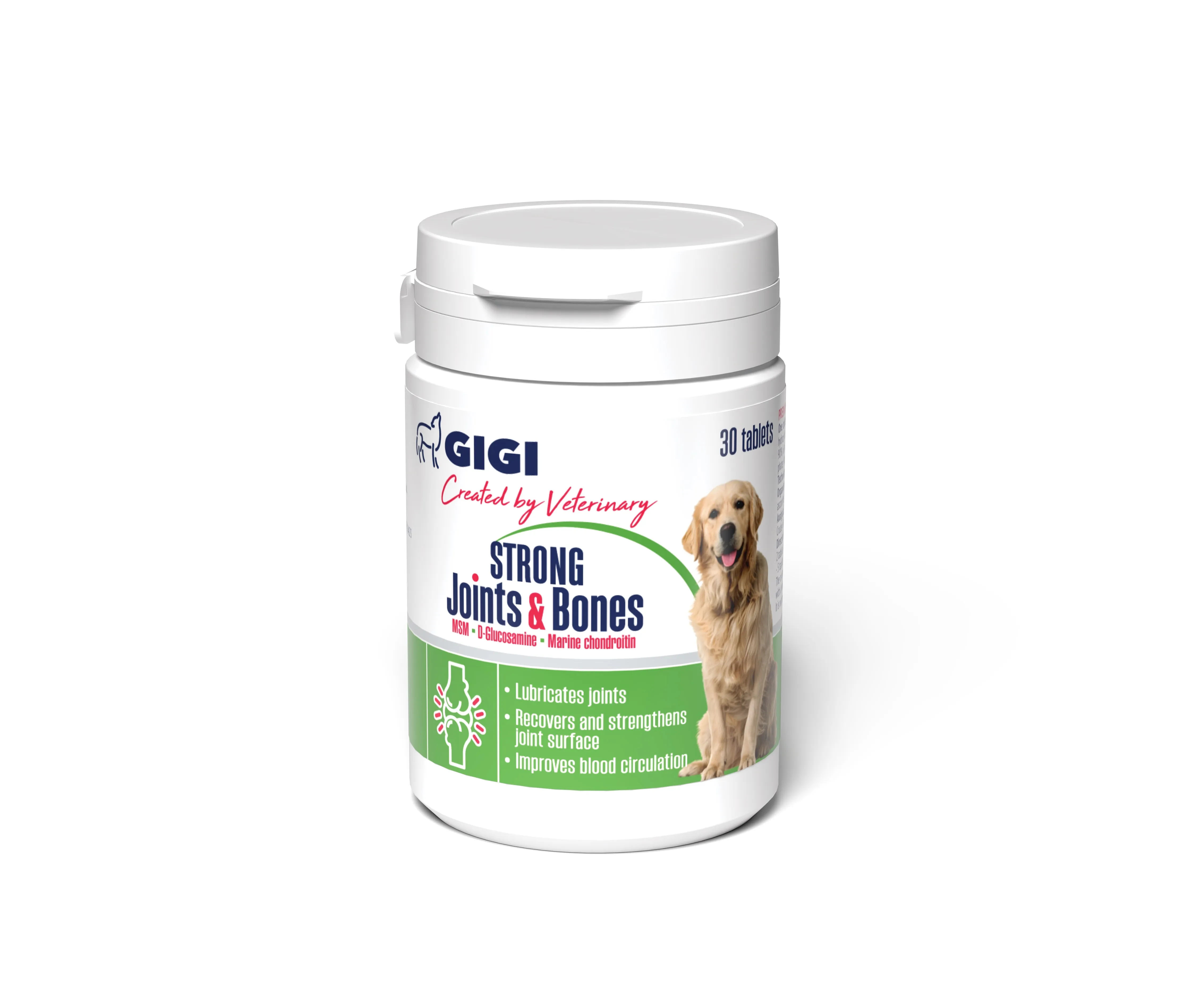 GIGI JOINTS&BONES STRONG TBL N30 SUŅIEM - Produkta attēls 