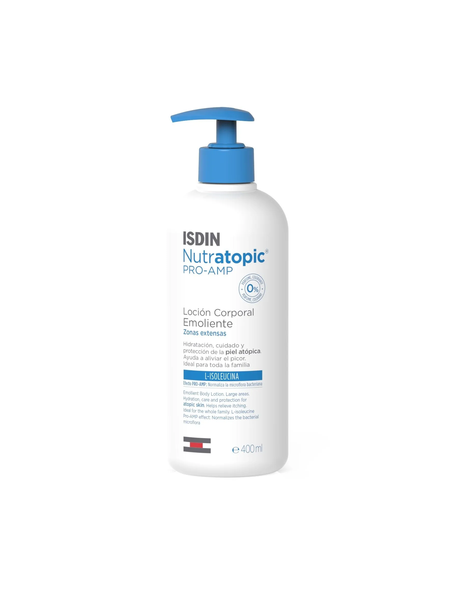ISDIN Nutratopic mīkstinošs losjons ķermenim, 400 ml - Produkta attēls 