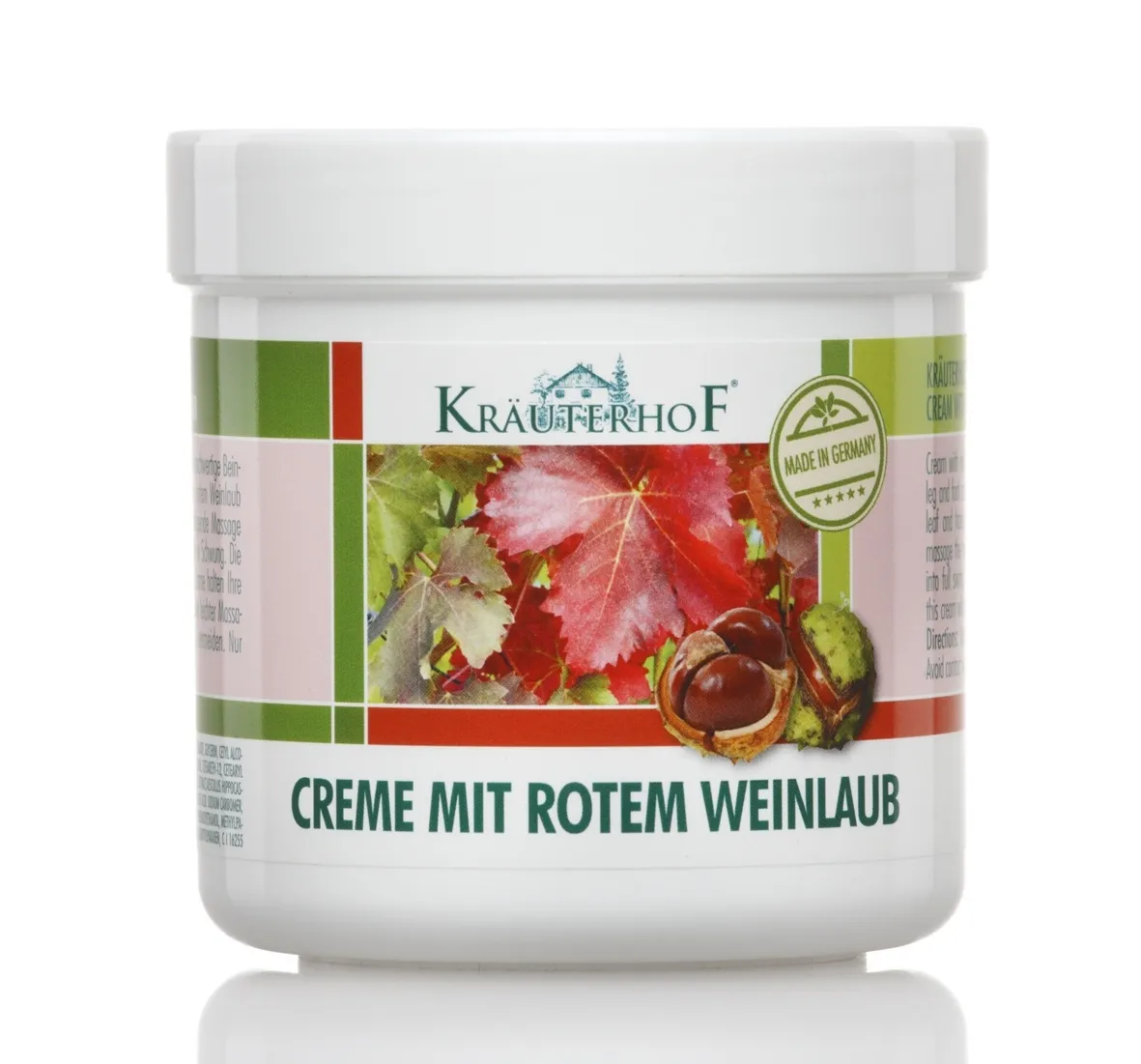 Kräuterhof Sarkanā Vīnkoka Krēms, 250 ml - Produkta attēls 