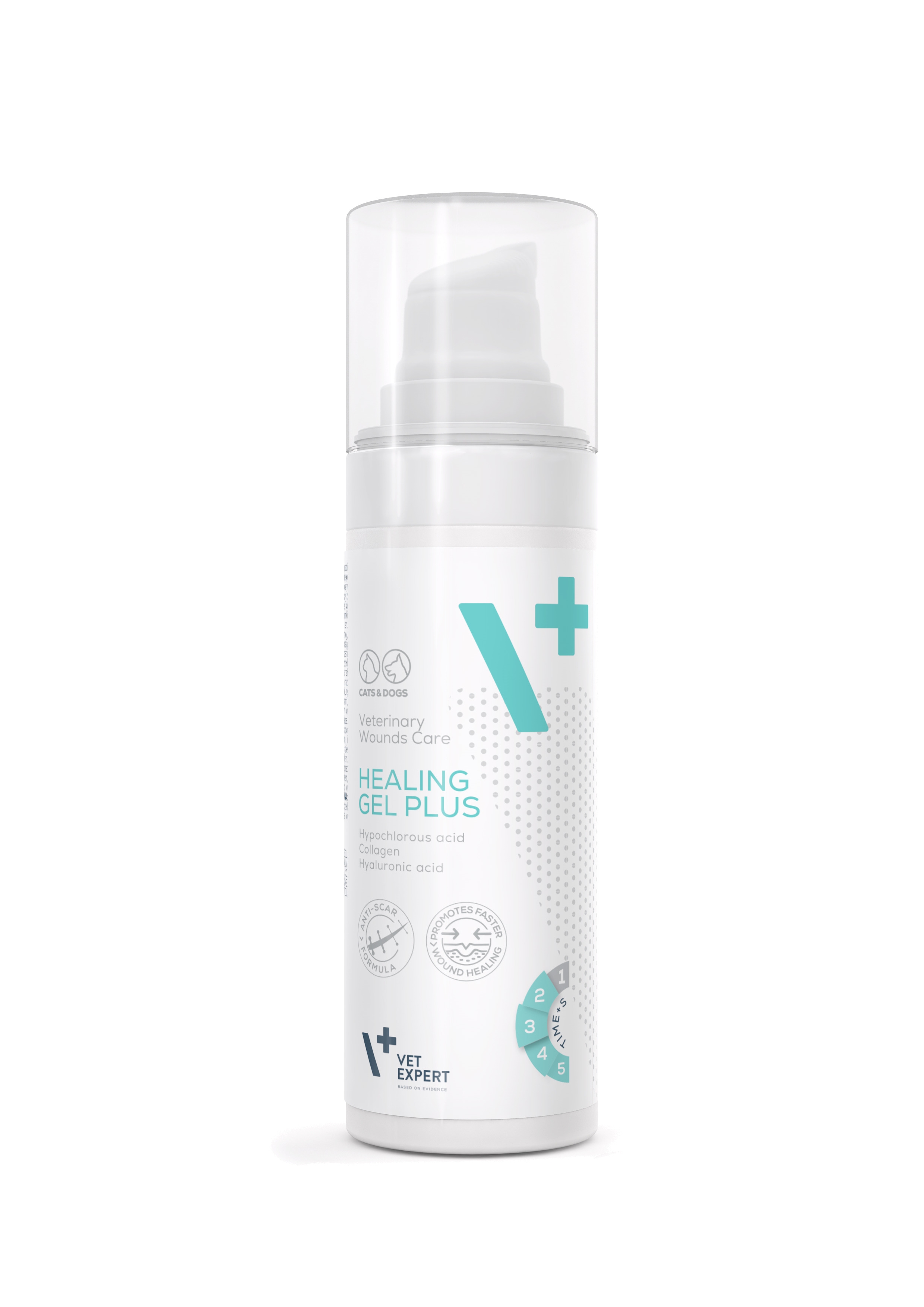 VetExpert Wound Care Healing gel Plus suņiem, kaķiem 30ml - Produkta attēls 