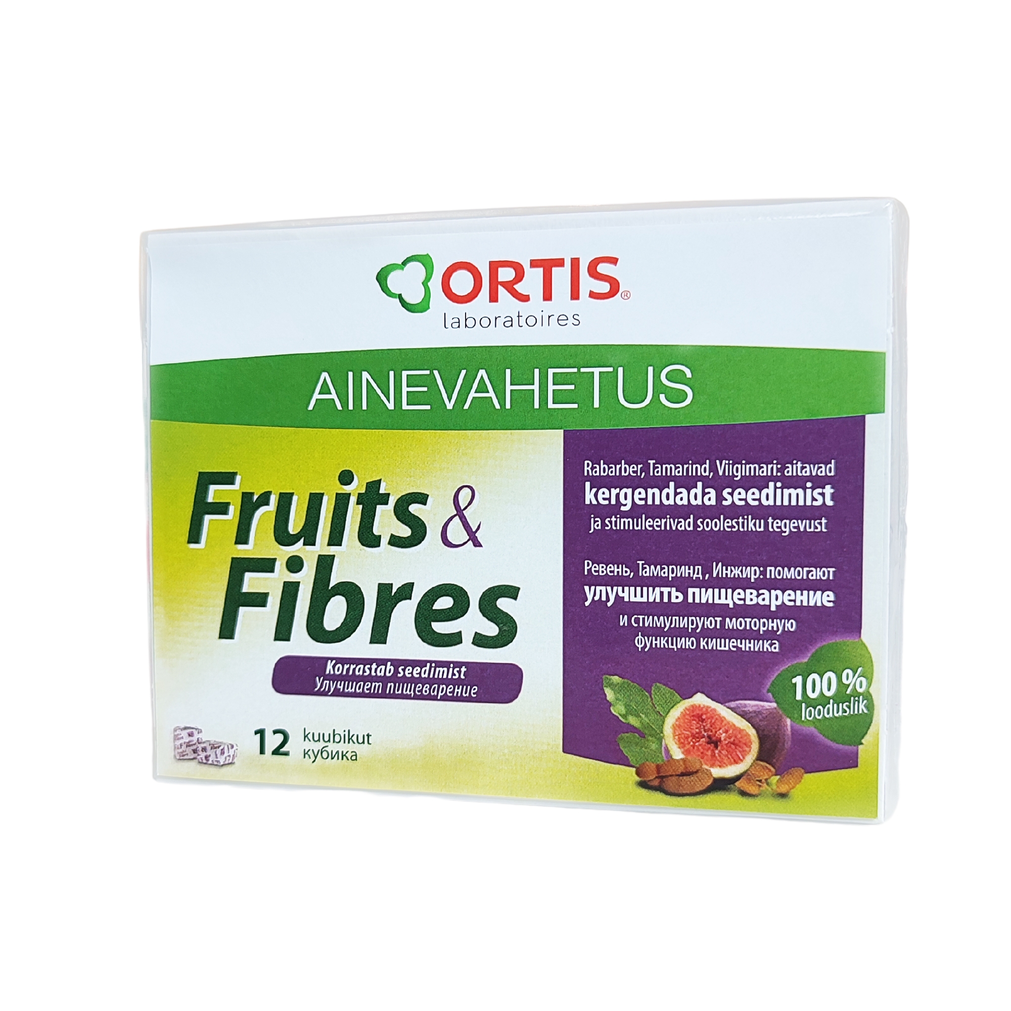 ORTIS FRUITS&FIBRES N12 (TEHOLAXA) - Produkta attēls 
