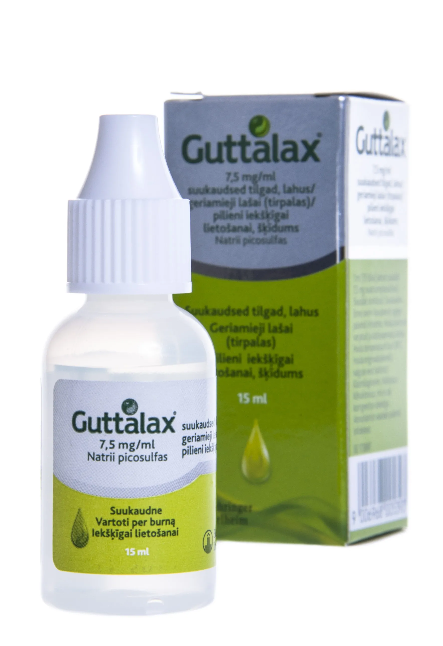 GUTTALAX 7.5MG/ML PILIENI 15ML - Produkta attēls 4