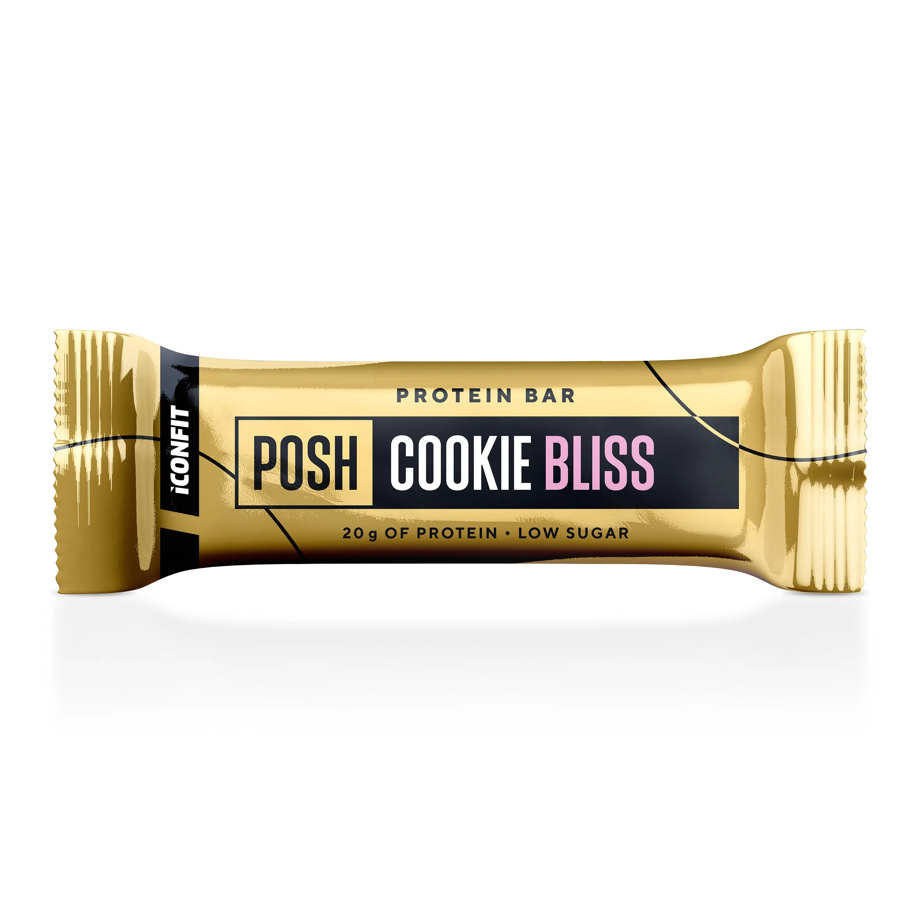 ICONFIT Posh Cookie Bliss proteīna batoniņš, 55 g. - Produkta attēls 