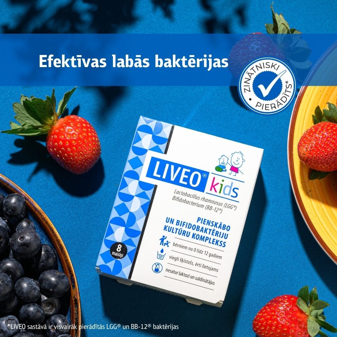 LIVEO Kids pulveris 2 g, 8 gab. - Produkta attēls 3