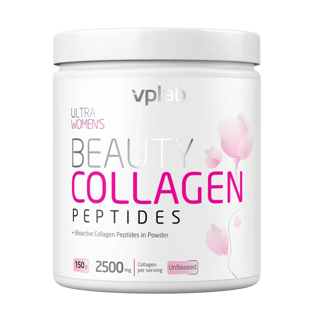 VPLAB Beauty Collagen Peptides pulveris, 150 g - Produkta attēls 