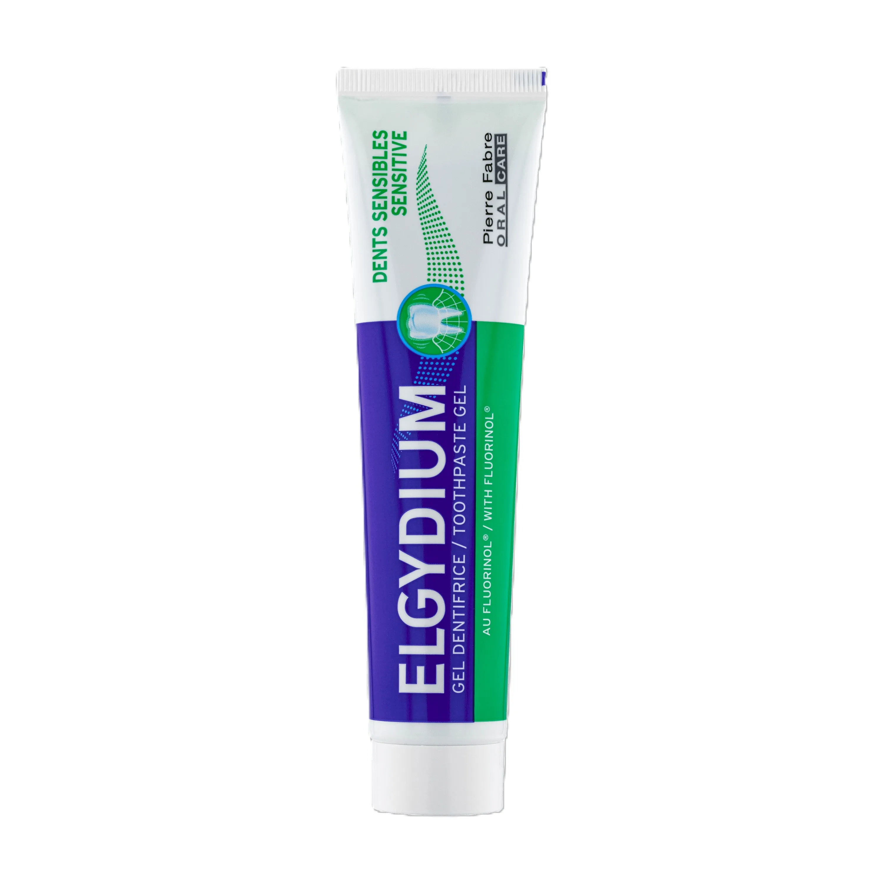 ELGYDIUM SENSITIVE GEL zobu pasta, 75 ml - Produkta attēls 