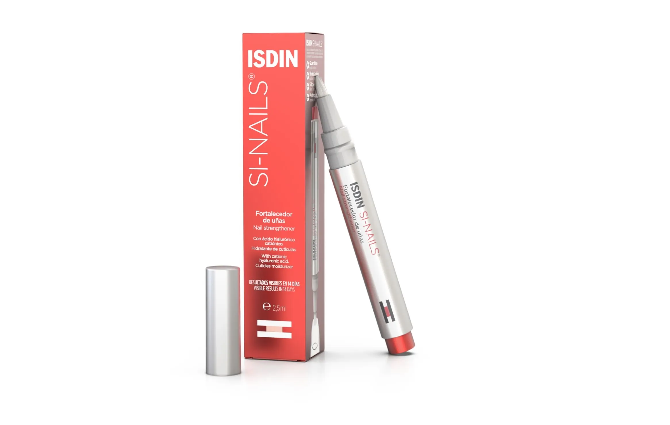 ISDIN Si Nails nagu stiprinātājs, 2.5 ml - Produkta attēls 