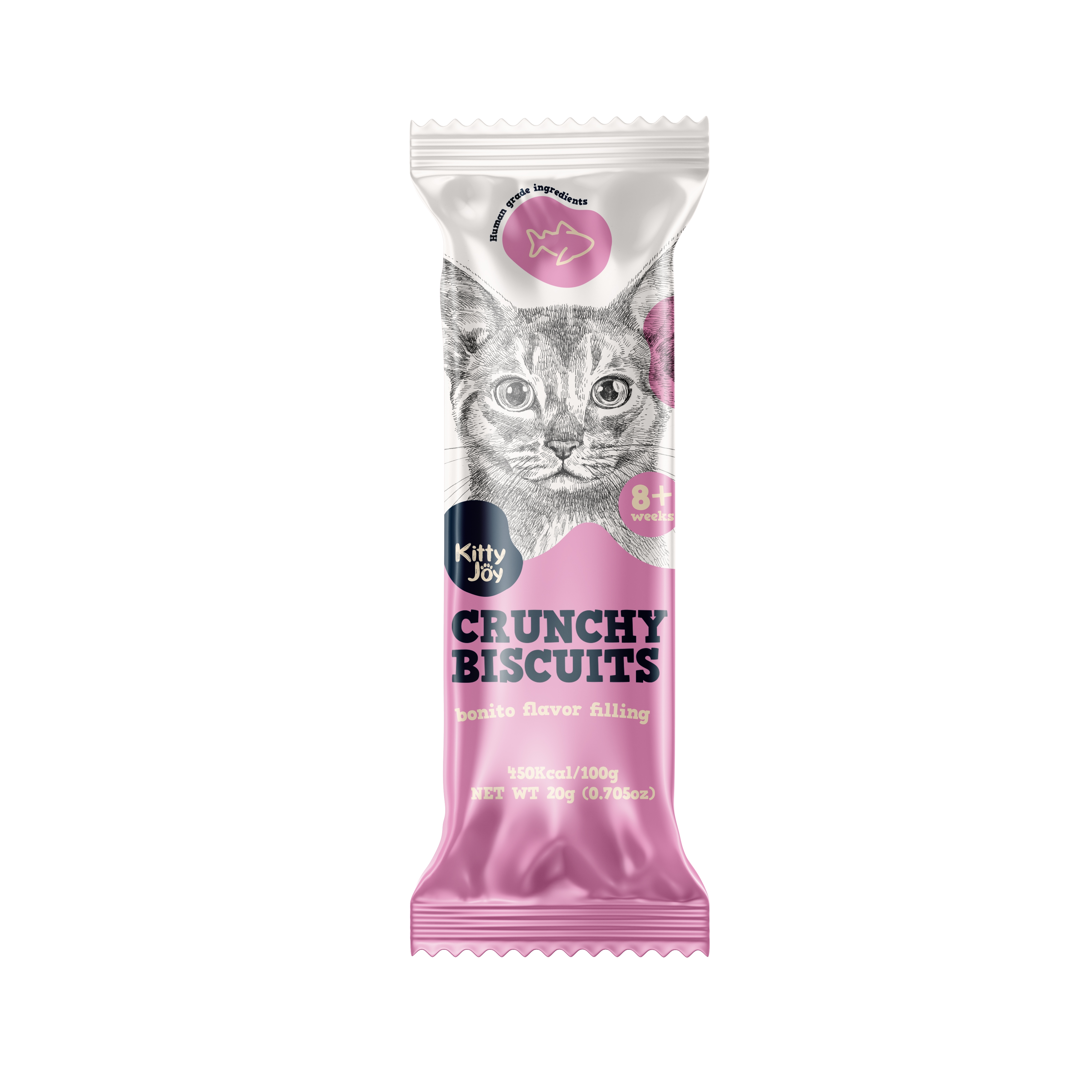 KITTY JOY CEPUMI AR BONITO TUNČA GARŠAS PILDĪJUMU 20G - Produkta attēls 