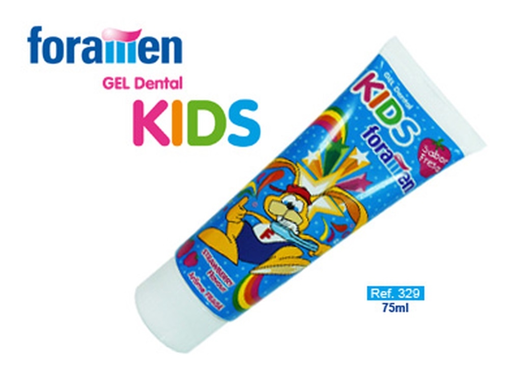 FORAMEN Kids zobu pasta, 75 ml; 329 - Produkta attēls 
