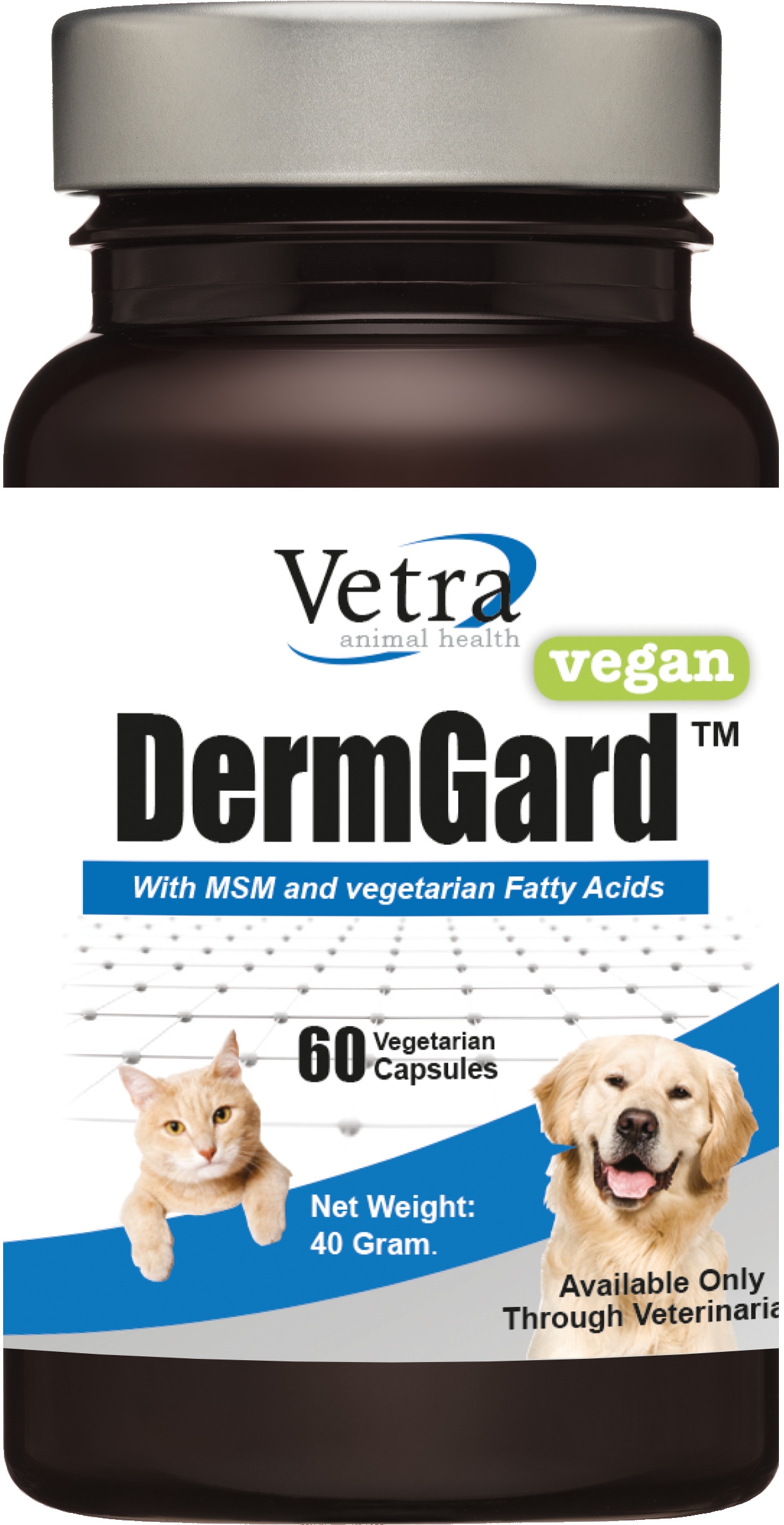 VETRA DERMGARD VEGAN KAPS N60 - Produkta attēls 