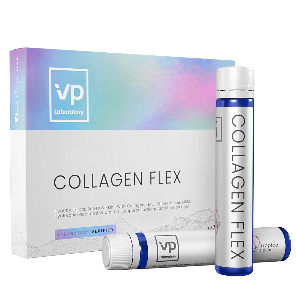 VPLAB Collagen Flex ampulas 25 ml x 7 gab. - Produkta attēls 