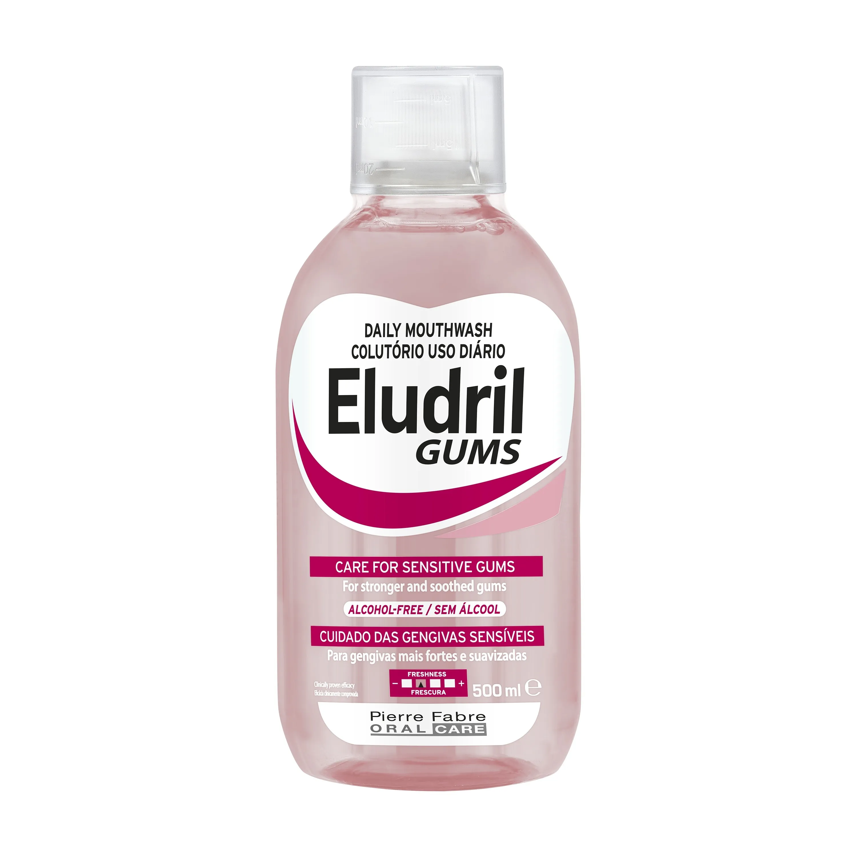 ELUDRIL GUMS mutes skalojamais līdzeklis, 500 ml - Produkta attēls 