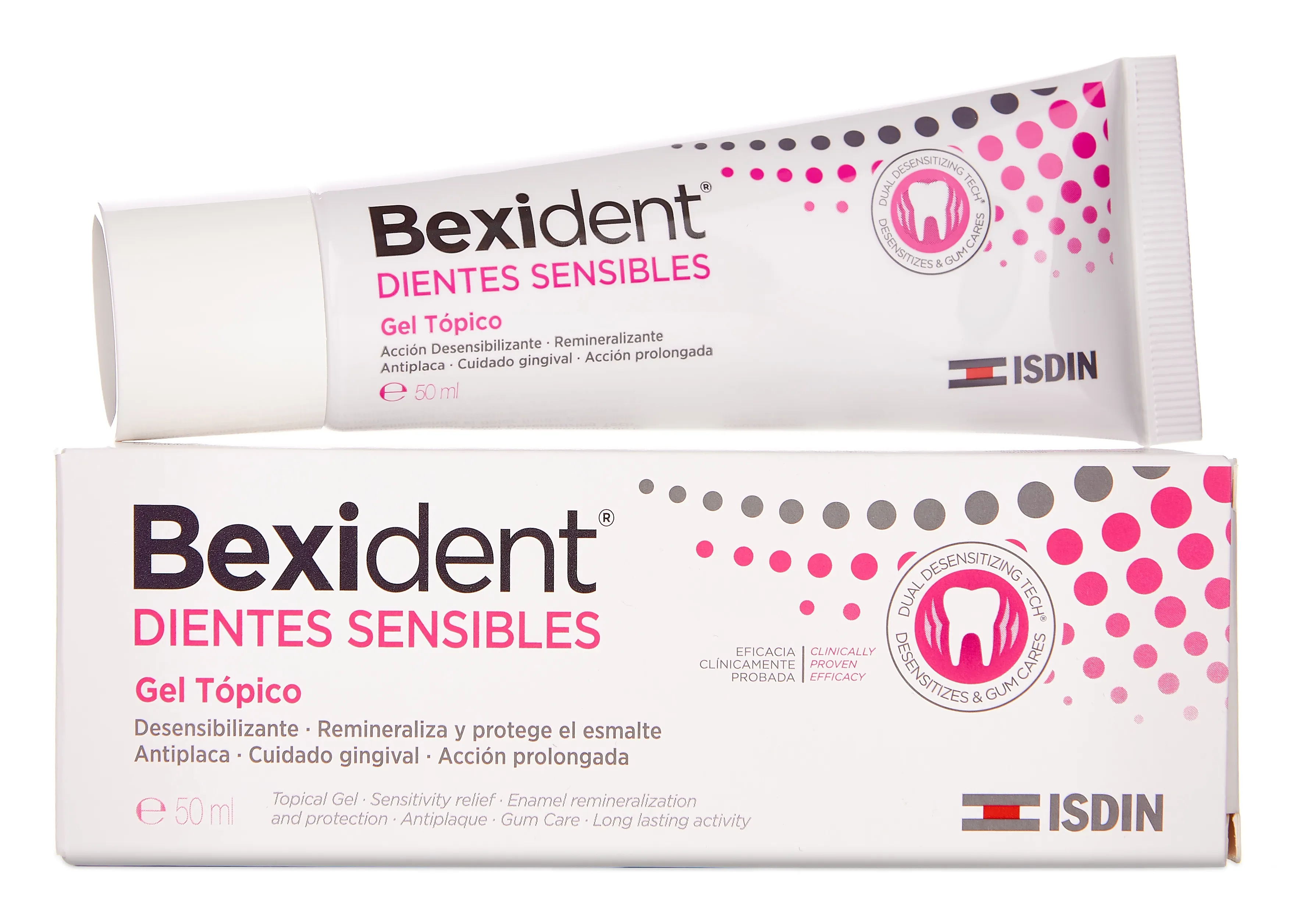 BEXIDENT Bioadhesive gels jūtīgiem zobiem, 50 ml - Produkta attēls 