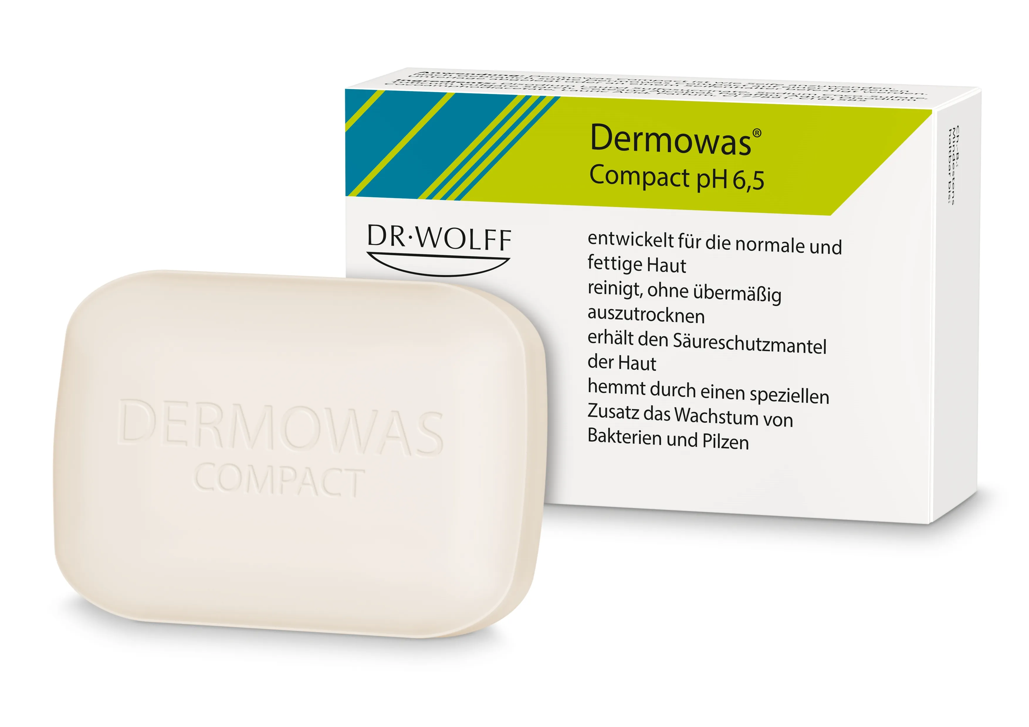 DERMOWAS® Compact pH 6,5 ziepes, 100 g - Produkta attēls 
