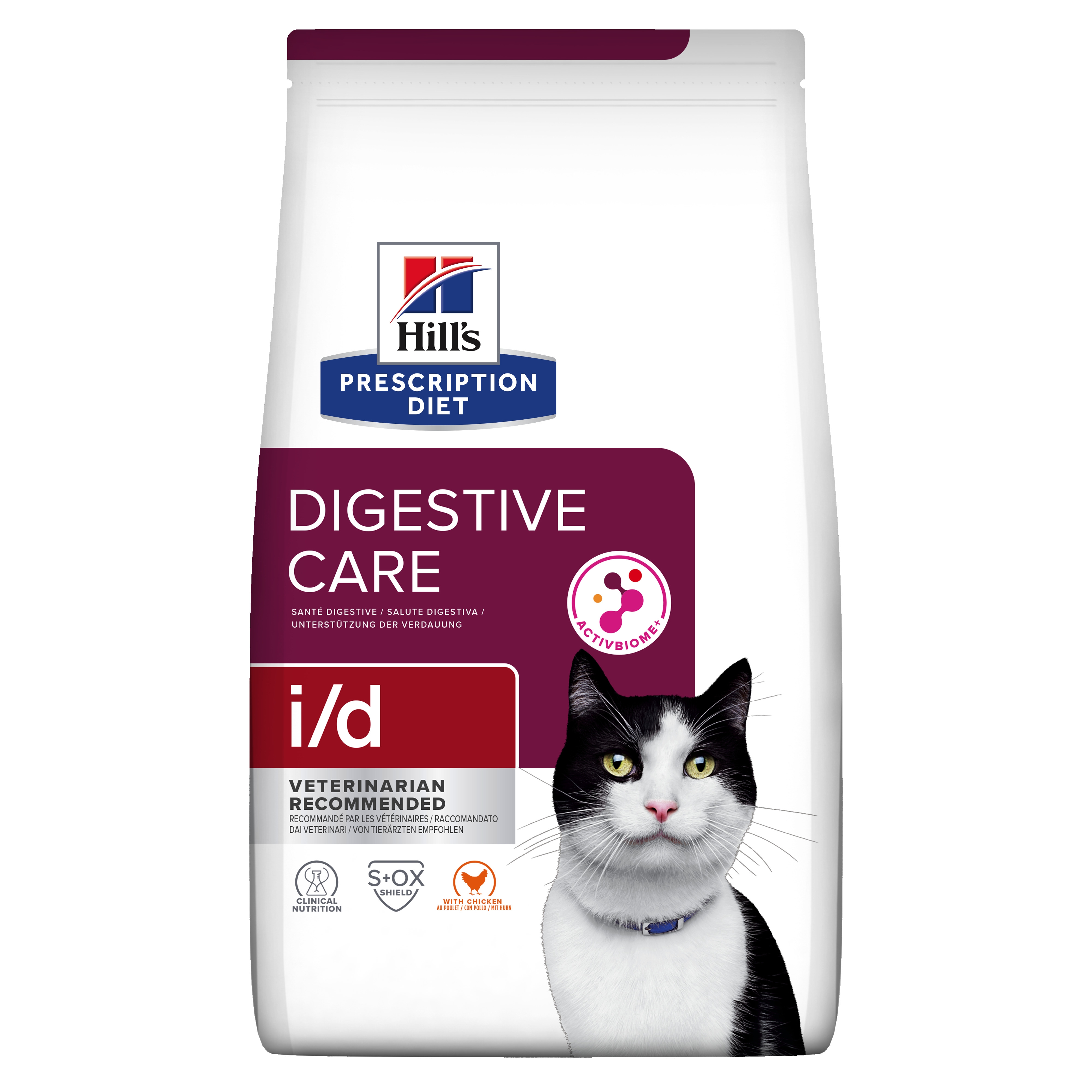 Hills PD kaķu sausā barība I/D vista 1,5kg - Produkta attēls 