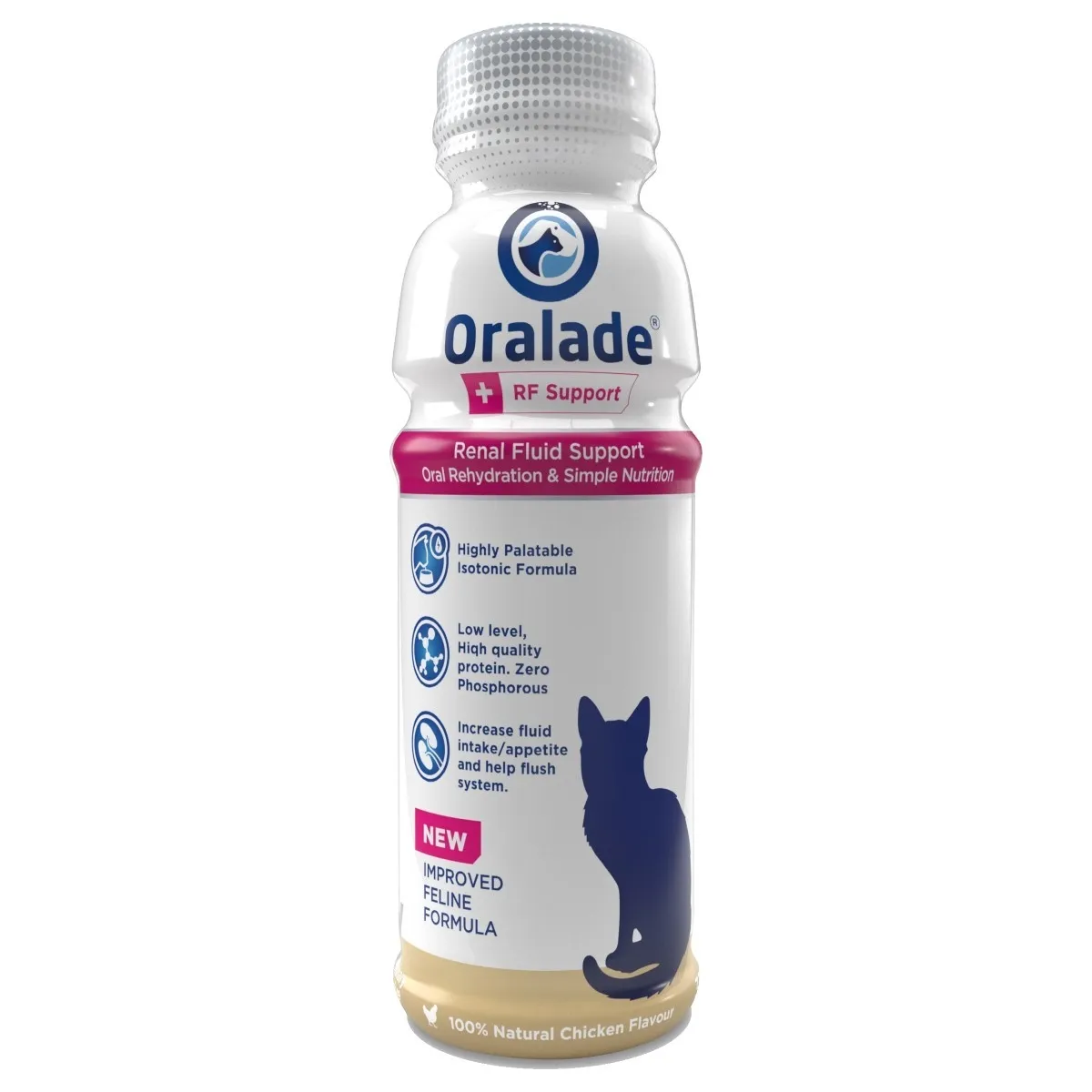 ORALADE RF SUPPORT 330ML KAĶIEM - Produkta attēls 