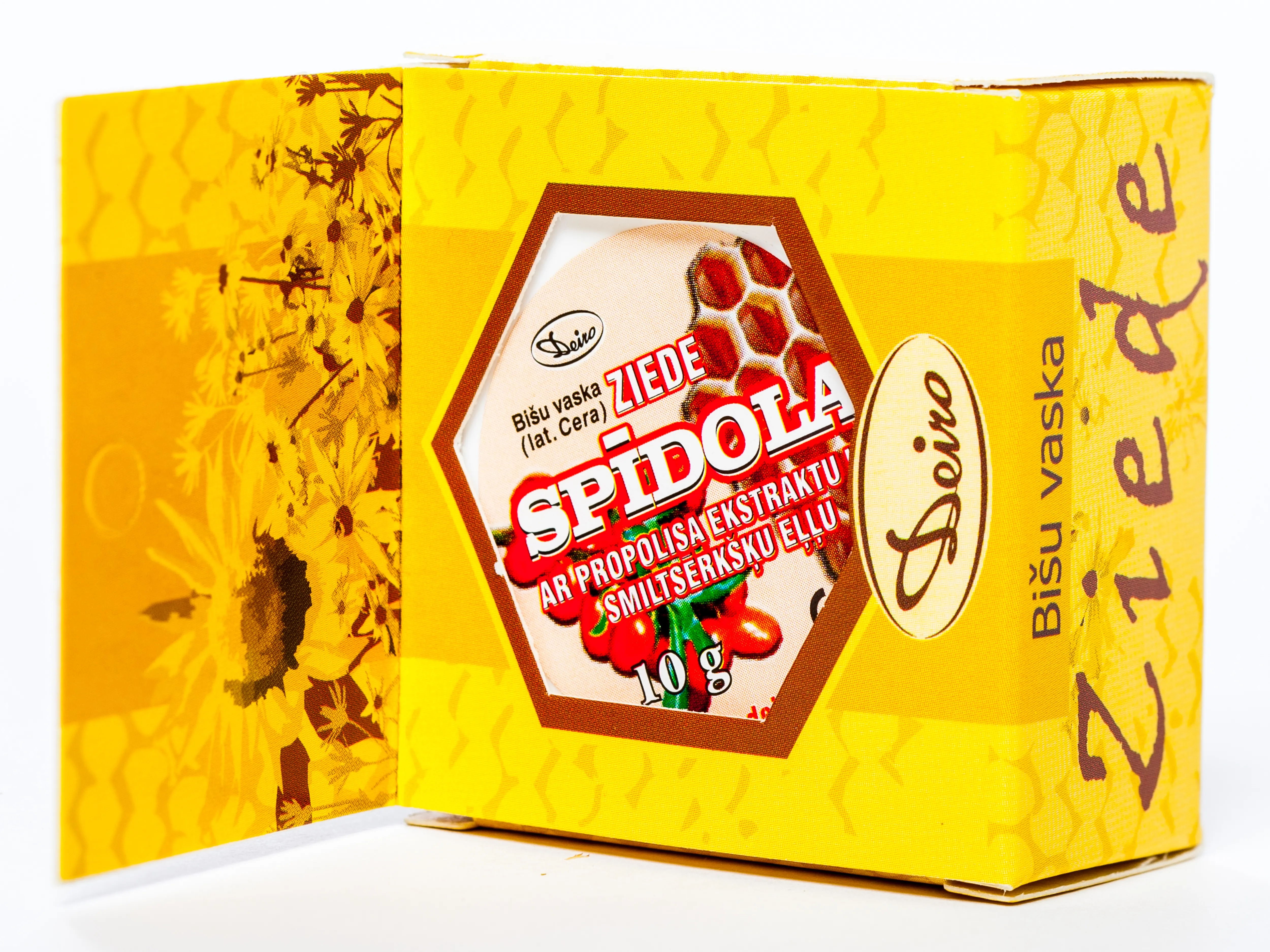 ZIEDE SPĪDOLA 10G (AR PROPOLISU\SMILTSĒRKŠĶA EĻĻU) - Produkta attēls 