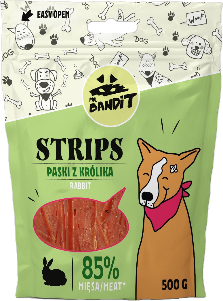 MR.BANDIT STRIPS TRUŠA STRĒMELES 500G - Produkta attēls 