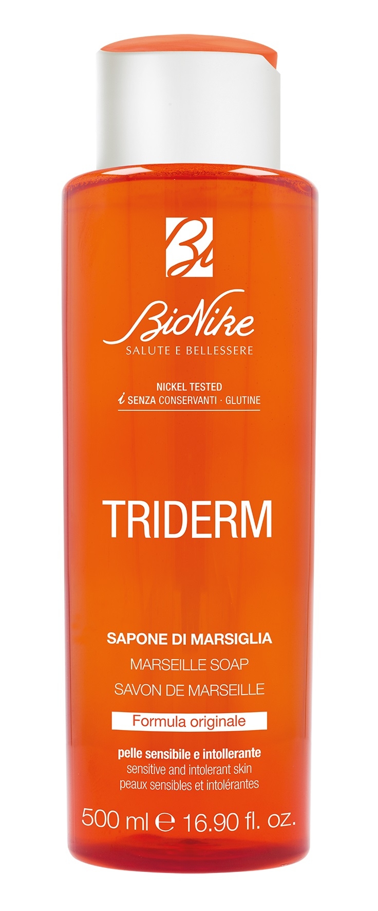 BIONIKE Triderm Marseille šķidrās ziepes, 500 ml - Produkta attēls 