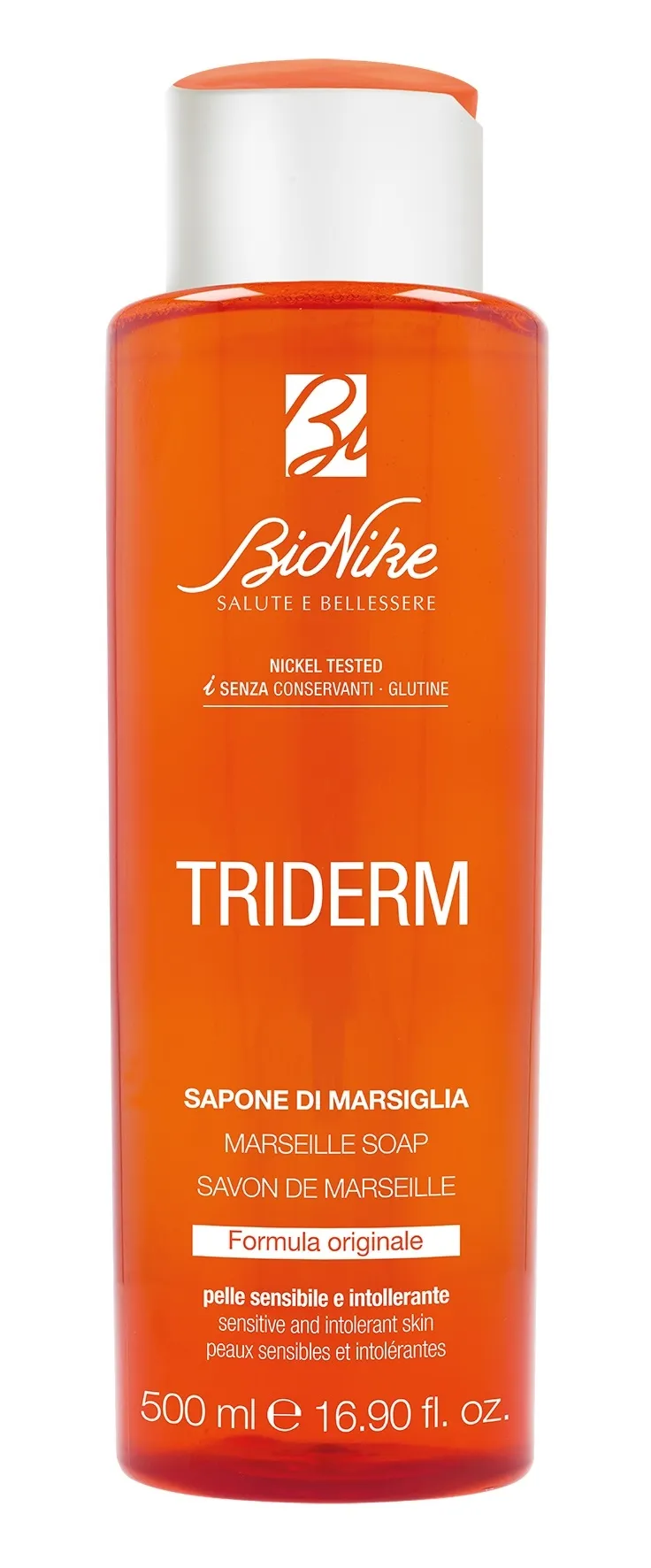 BIONIKE Triderm Marseille šķidrās ziepes, 500 ml - Produkta attēls 
