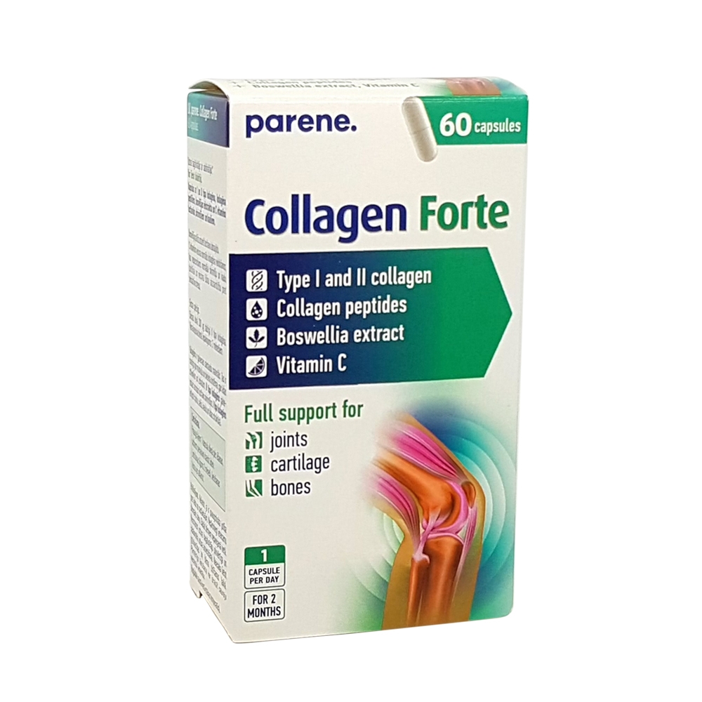 PARENE Collagen Forte kapsulas, 60 gab - Produkta attēls 