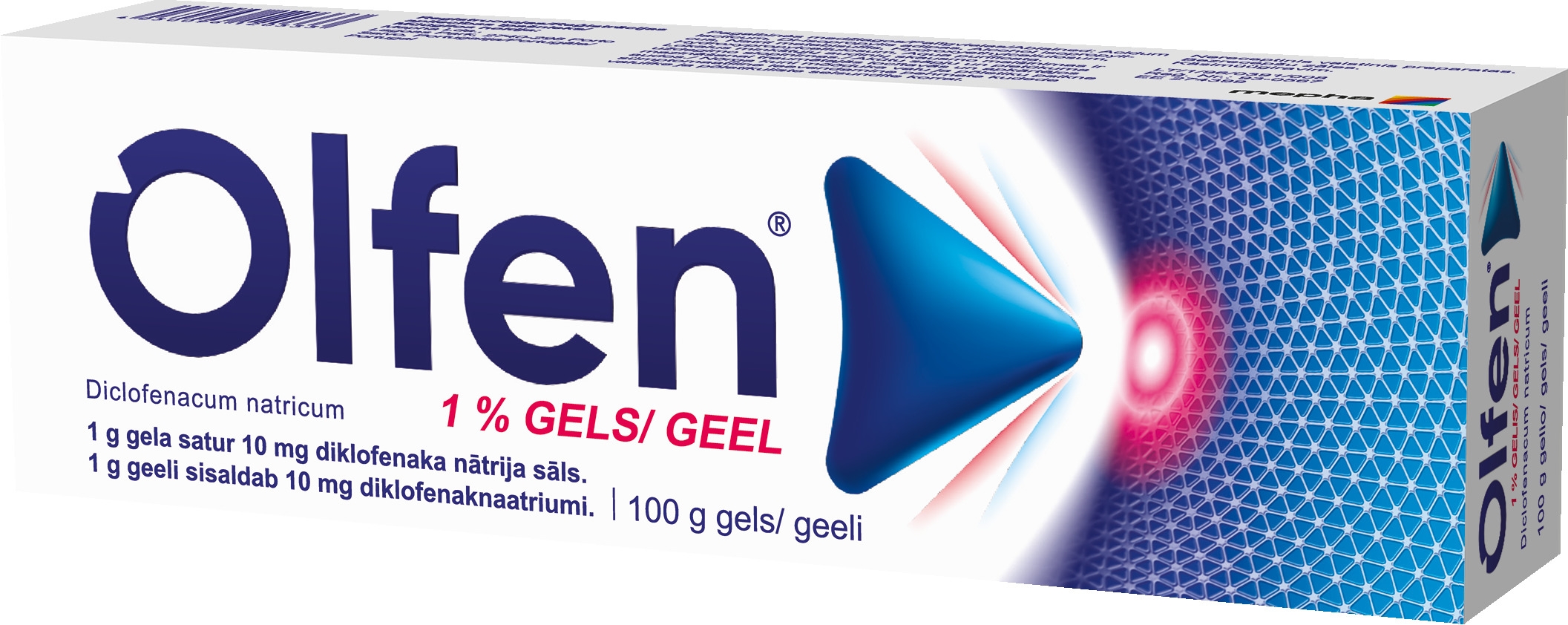 OLFEN 1 % gēls, 100 g. - Produkta attēls 