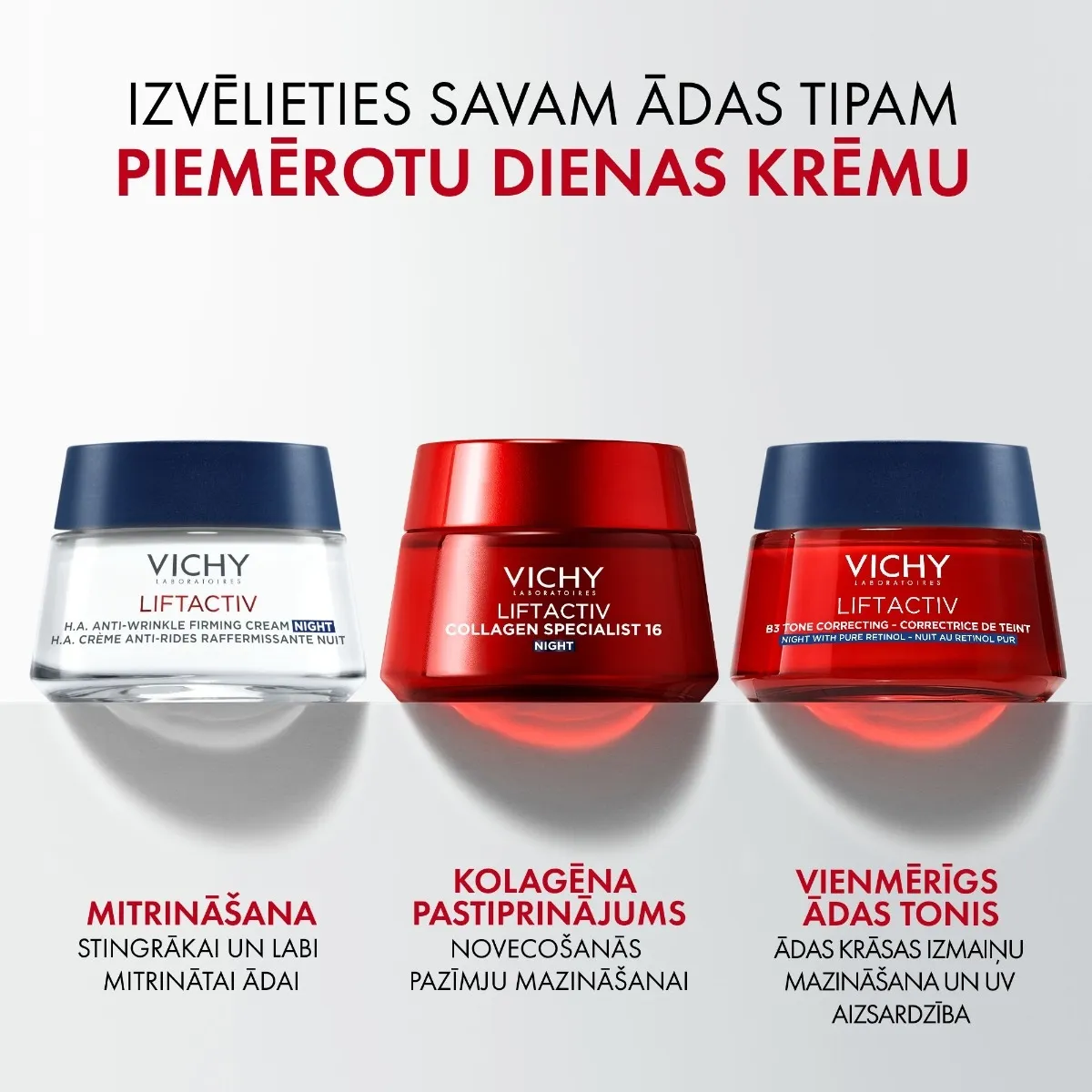 VICHY Liftactiv Collagen Specialist 16 nakts krēms, 50 ml - Produkta attēls 4