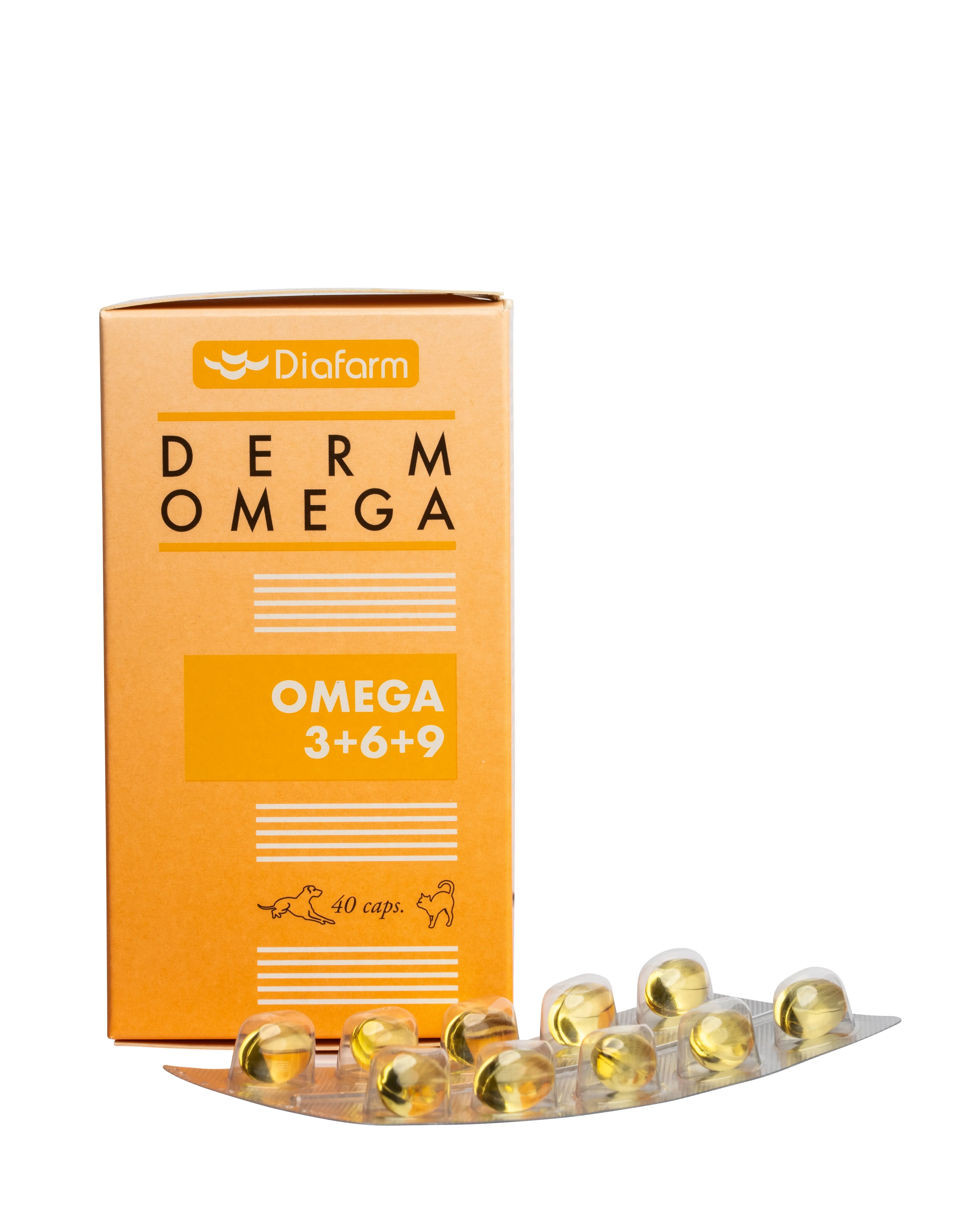DF OMEGA 3+6+9 CPS N40 SUŅIEM/KAĶIEM - Produkta attēls 