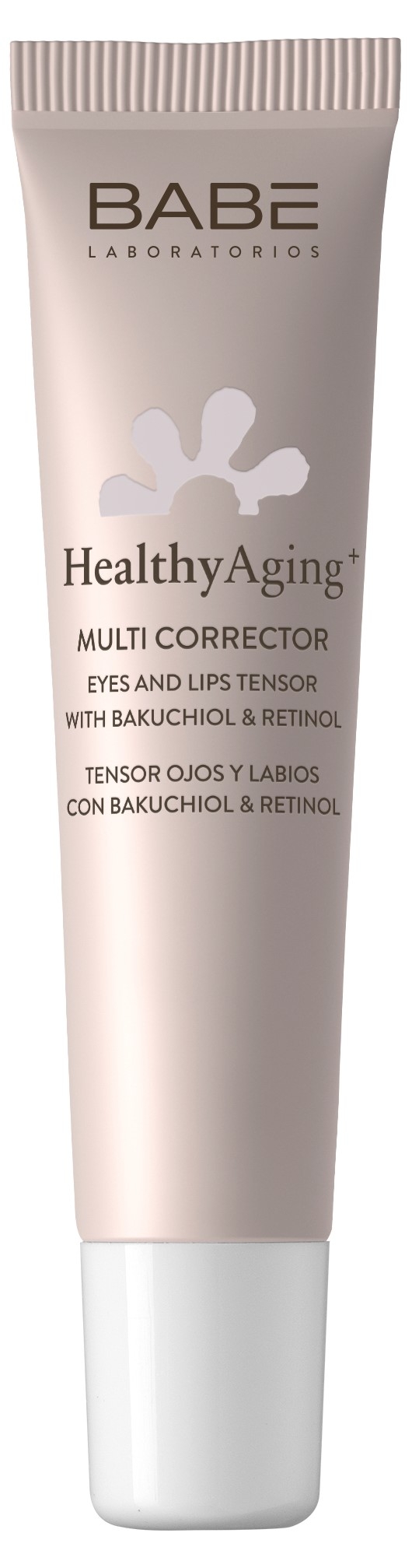 BABĒ Healthy Aging daudzfunkcionāls korektors acu un lūpu zonai, 15ml - Produkta attēls 