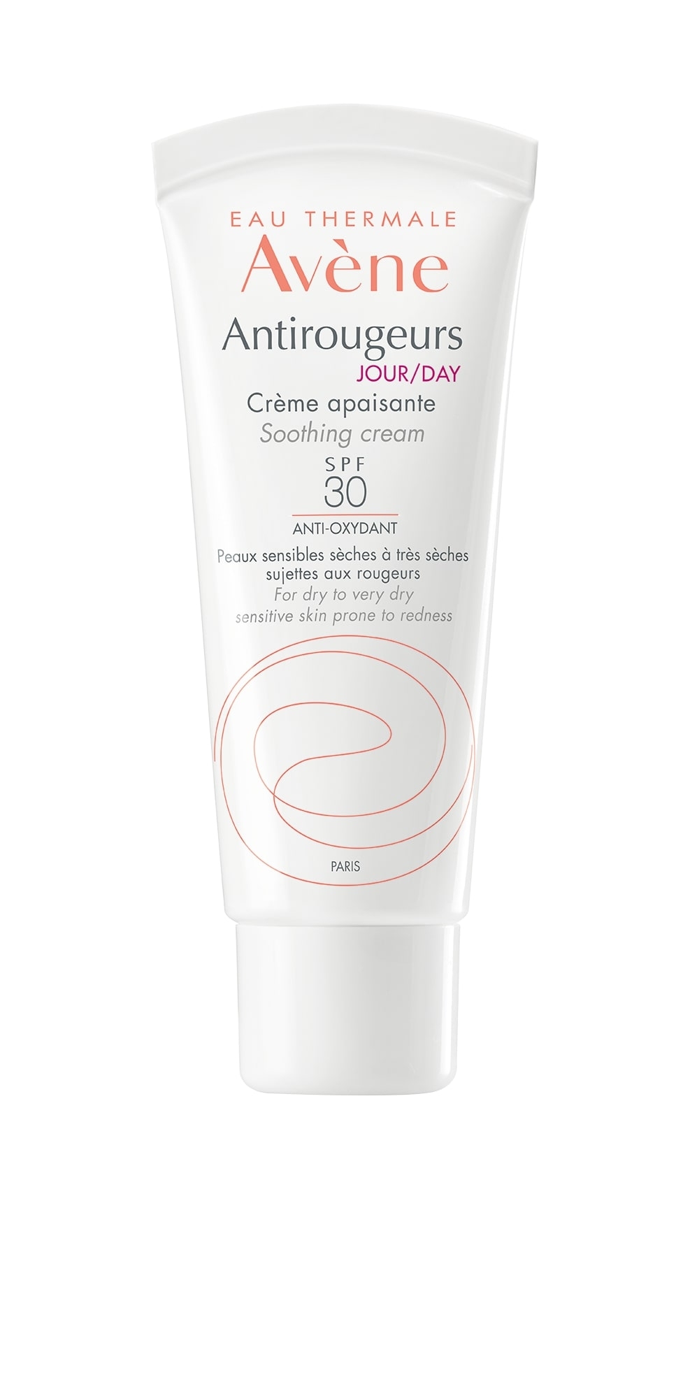 AVÈNE Antirougeurs SPF30 nomierinošs krēms, 40ml - Produkta attēls 2
