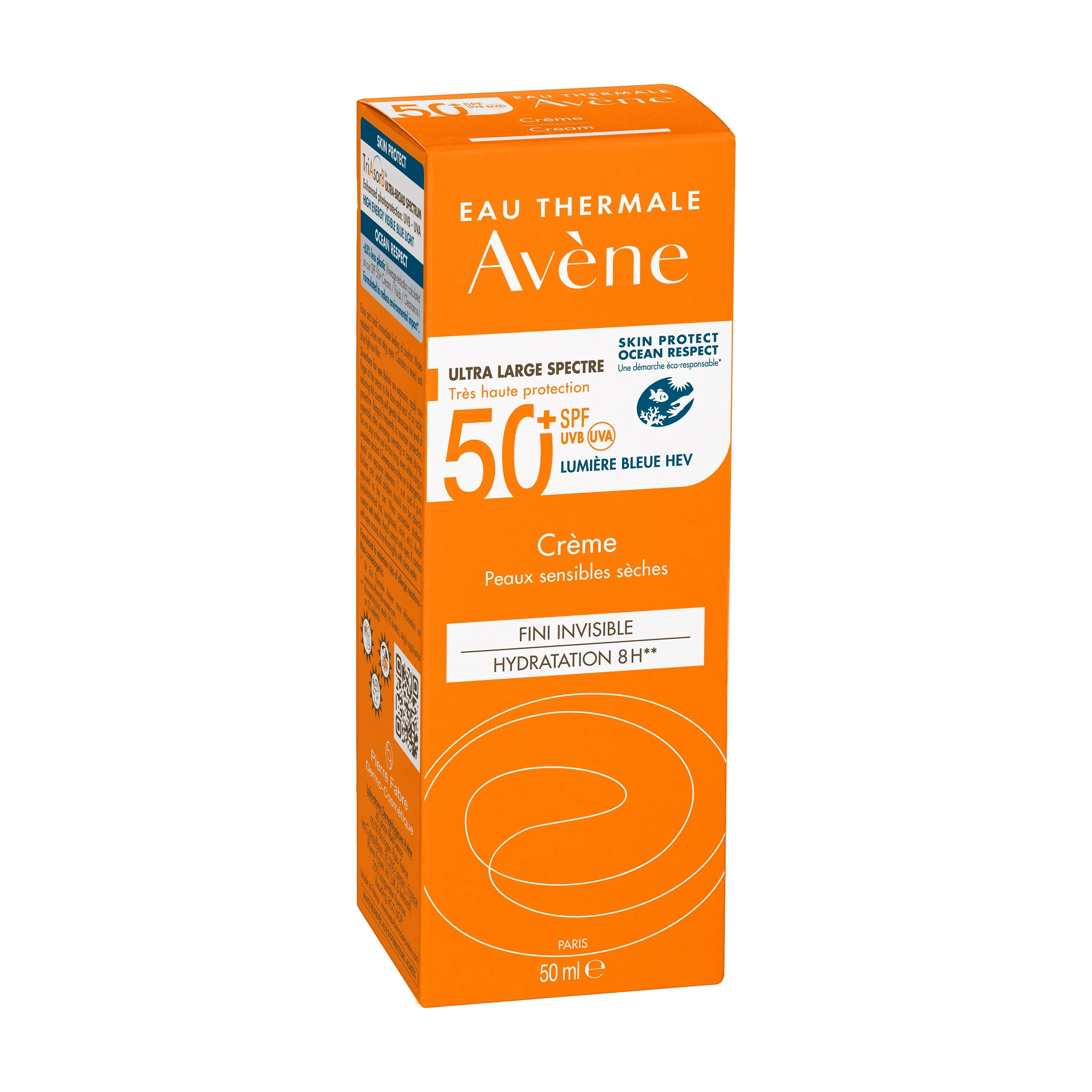 AVÈNE Sun SPF50+ aizsargkrēms sausai sejas ādai, 50ml - Produkta attēls 3