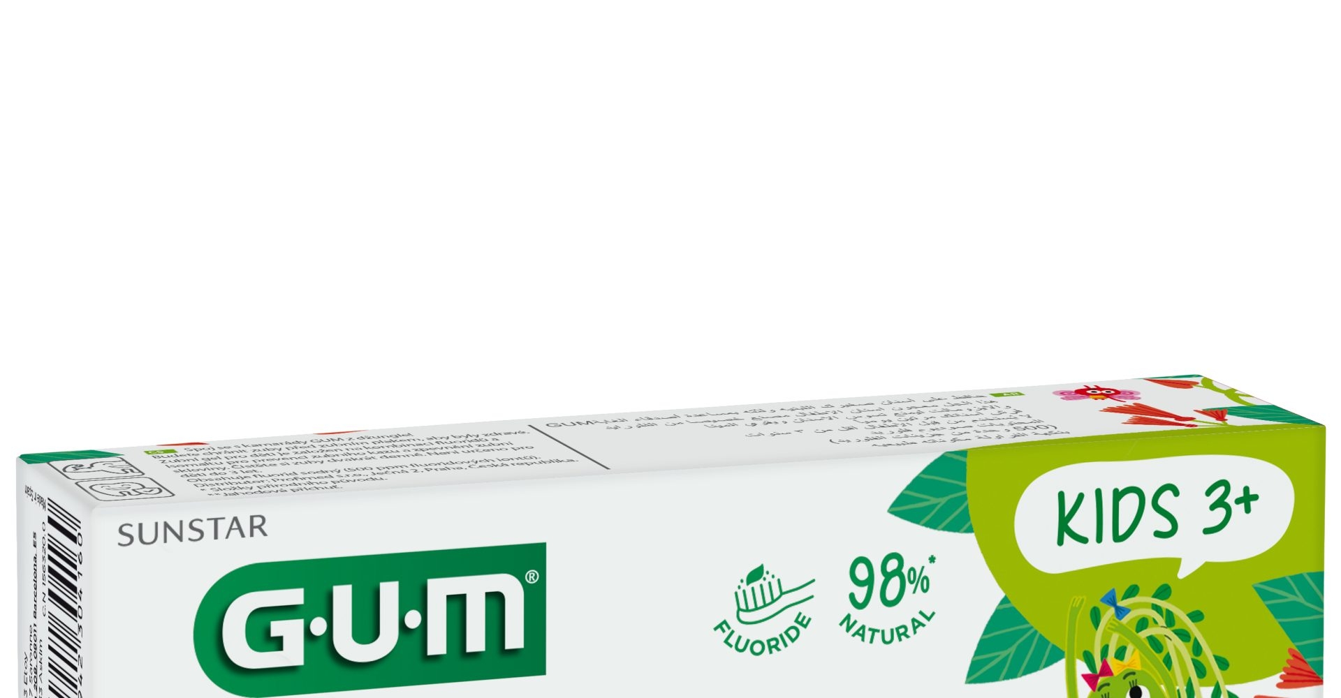 GUM® Kids zobu pasta (3+ gadiem), 50 ml - Produkta attēls 