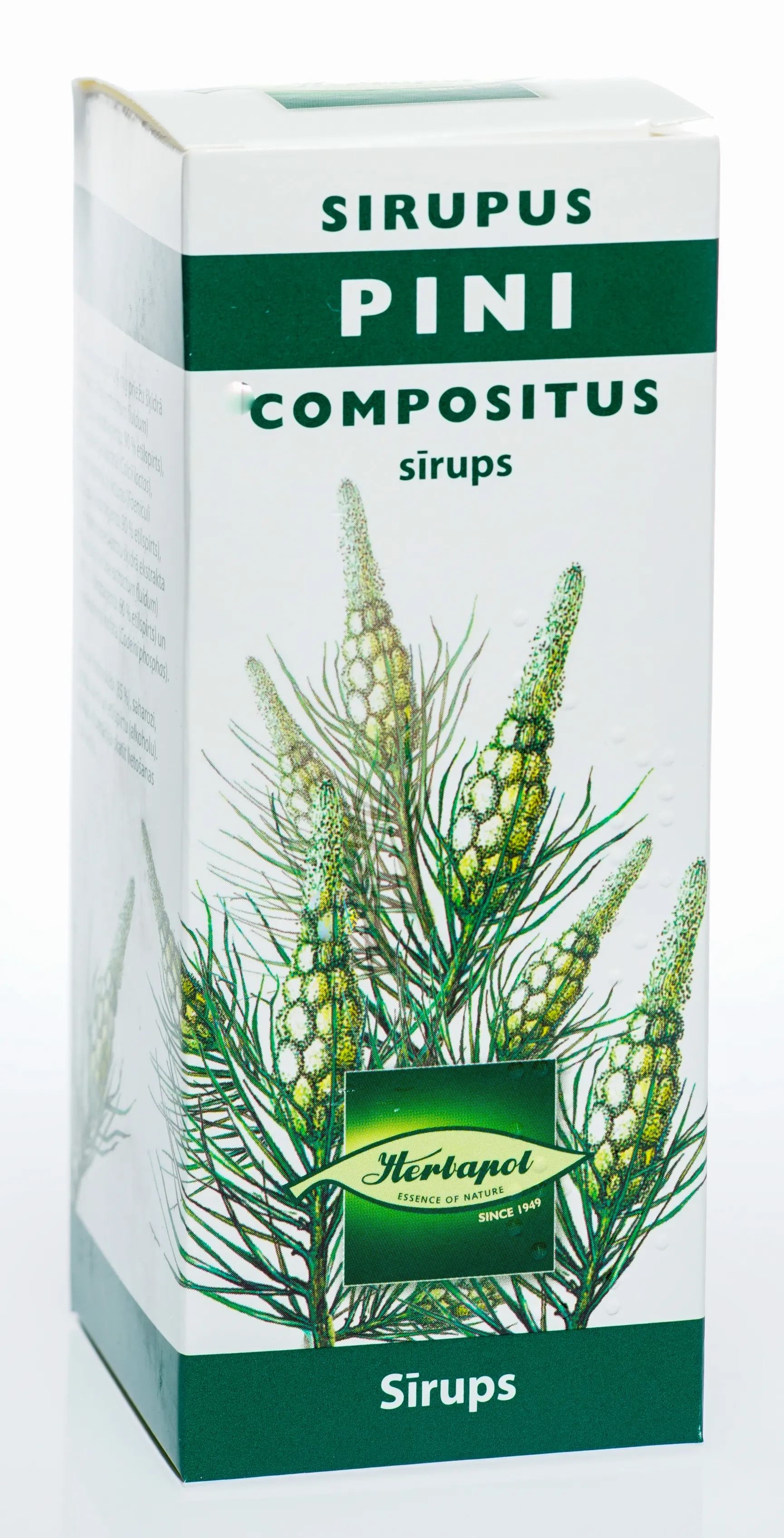 PINI COMPOSITUS SĪRUPS 150G - Produkta attēls 