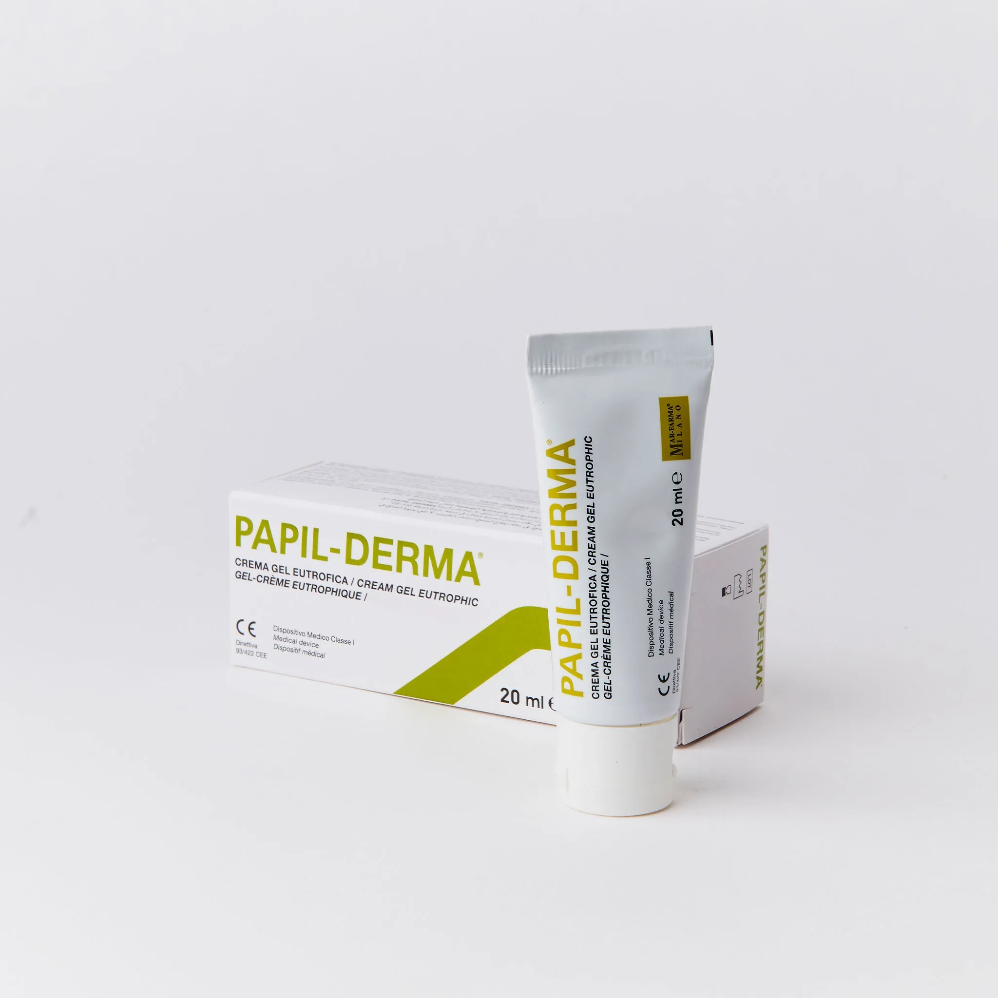 PAPIL DERMA krēmveida gels, 20 ml - Produkta attēls 