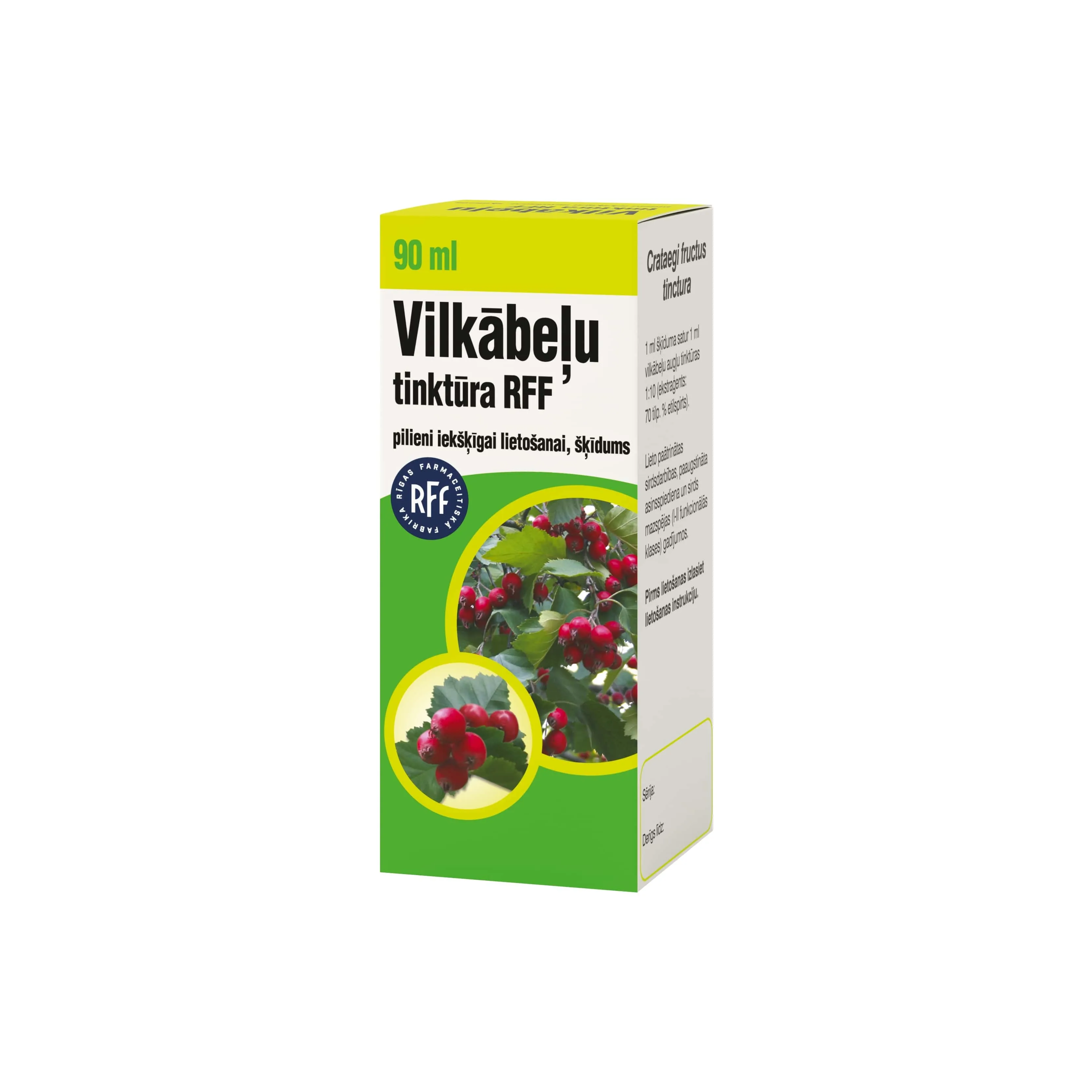 RFF Vilkābeles tinktūra, 90 ml - Produkta attēls 