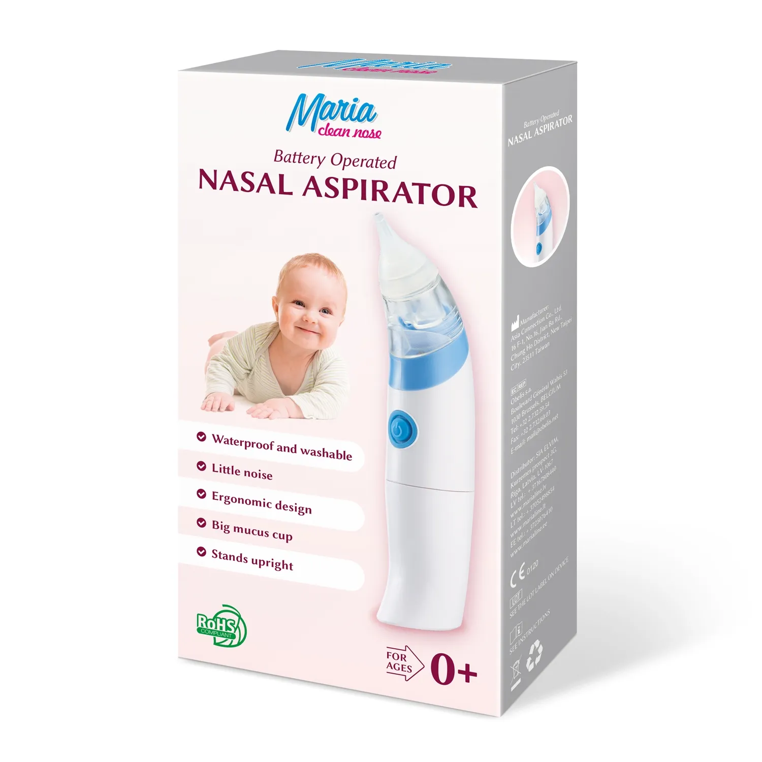 MARIA Clean Nose deguna aspirators - Produkta attēls 