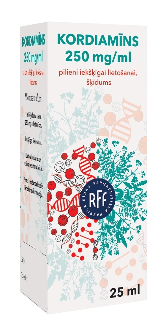 RFF Kordiamīns, 25 ml - Produkta attēls 
