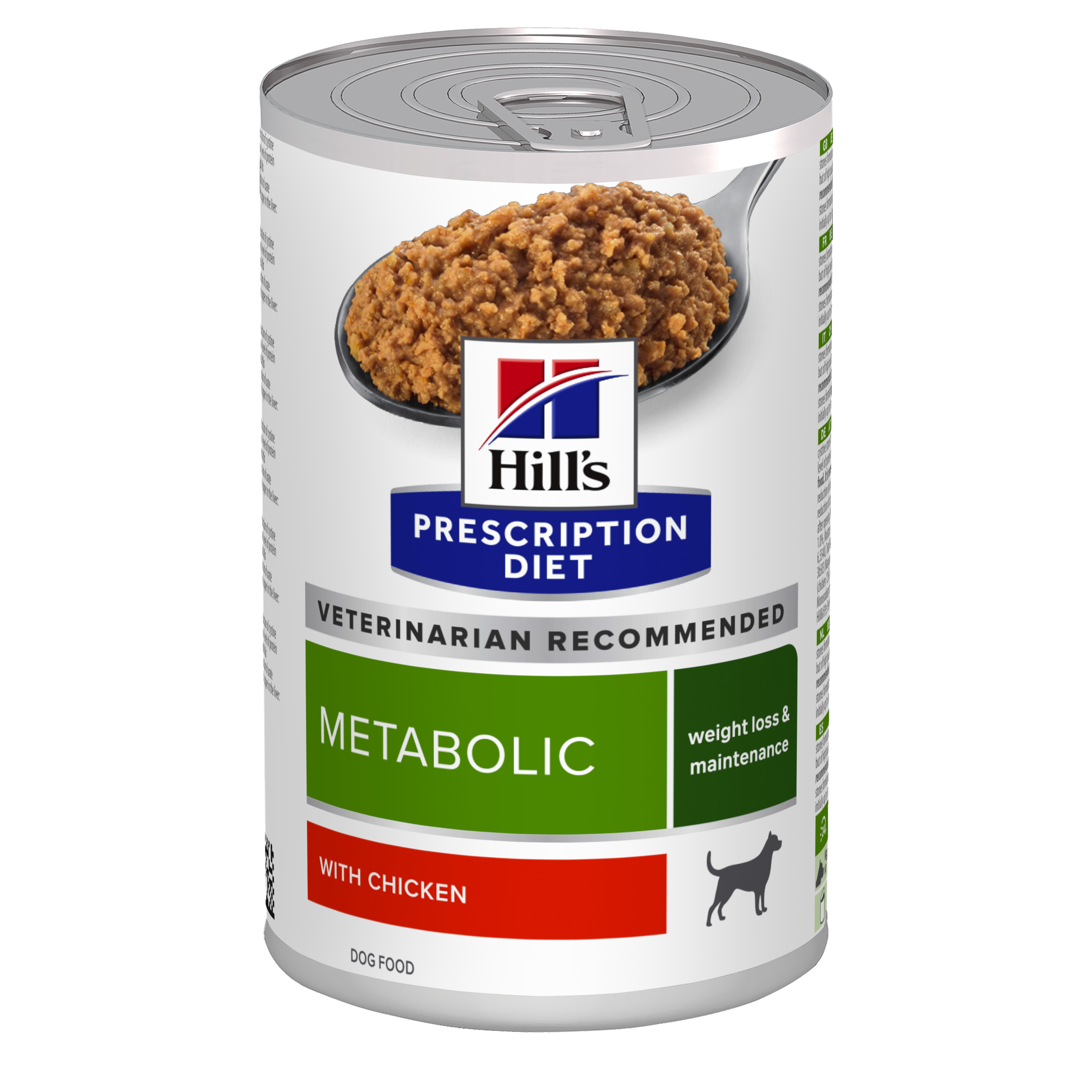 Hills PD suņu konservēta barība Metabolic vista 370g - Produkta attēls 