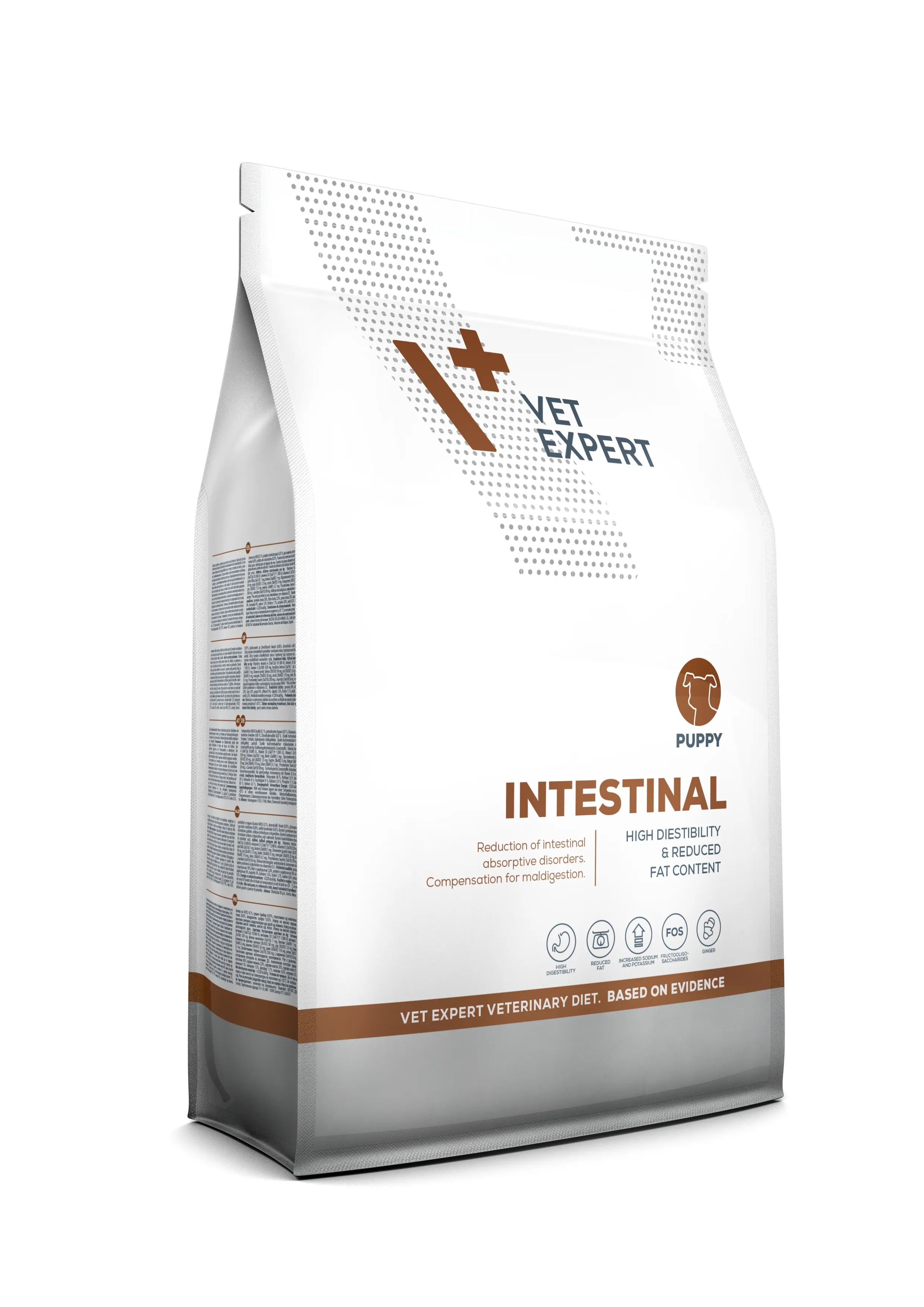 4T VD KUCĒNU INTESTINAL SAUSĀ B 2KG - Produkta attēls 