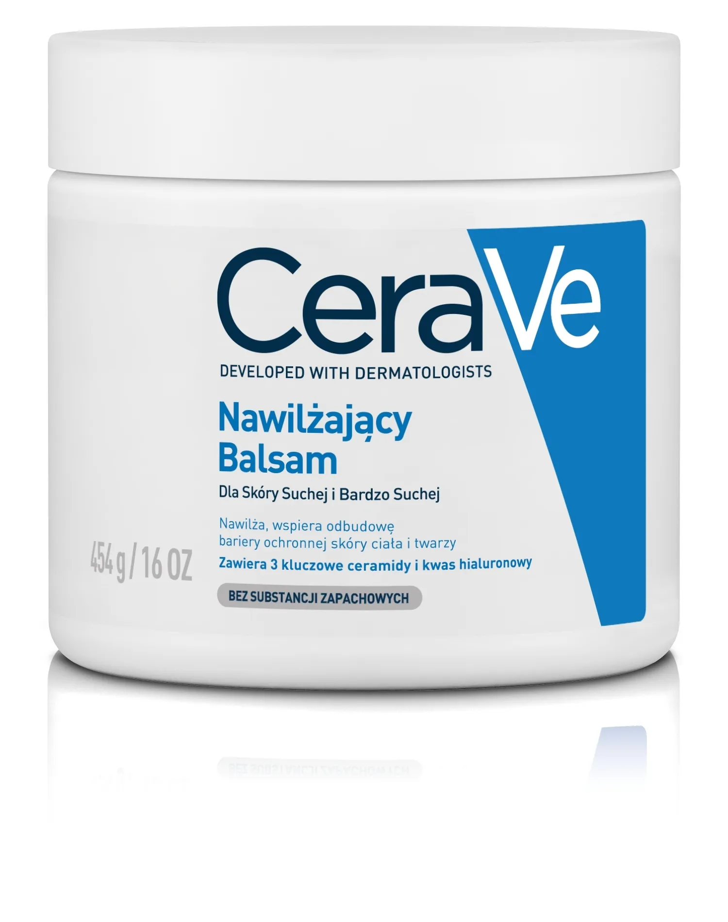 CERAVE mitrinošs krēms sausai un ļoti sausai ādai , 454 g - Produkta attēls 